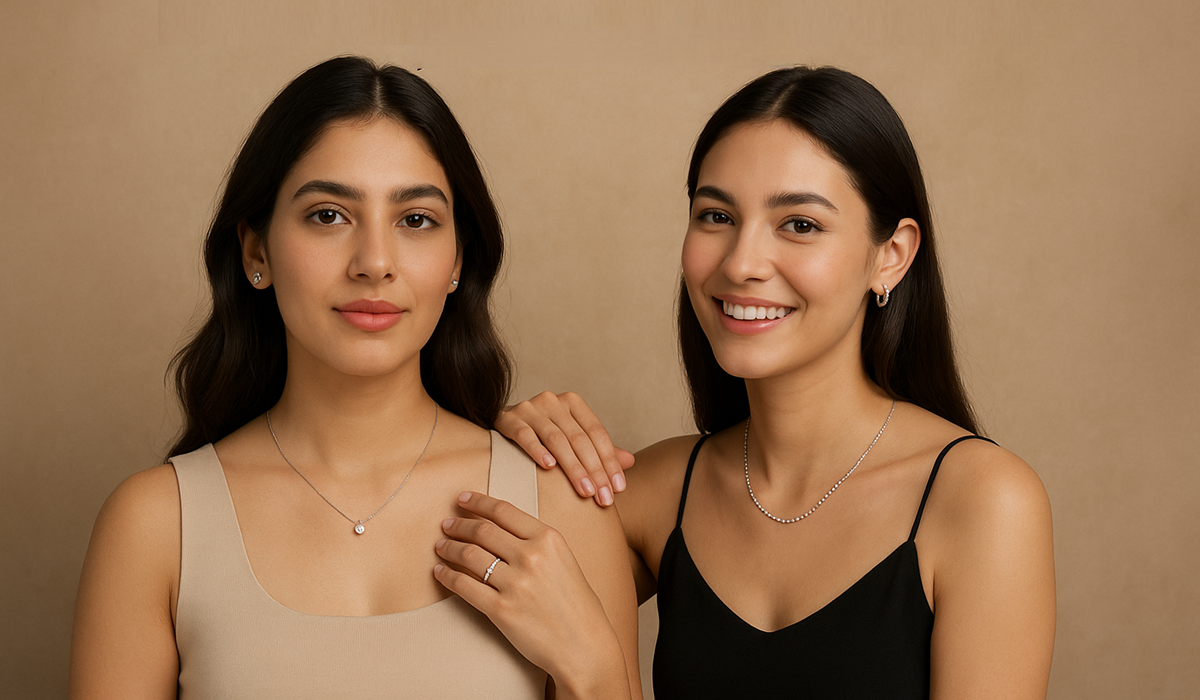 lab grown diamond jewellery Bludiamonds