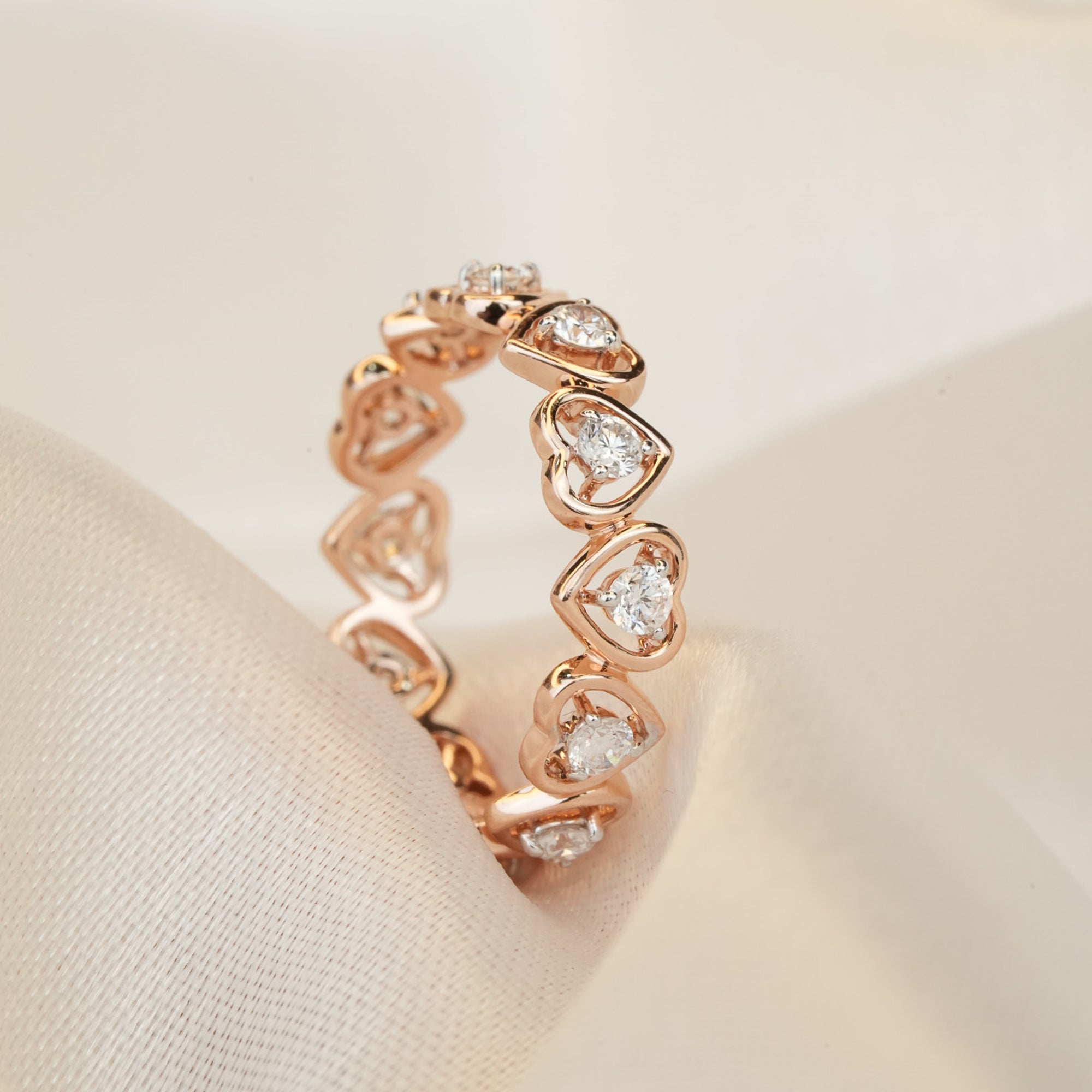 Opulent Allure Lab Grown Diamond Ring