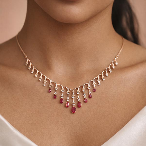 Solenne Lab Grown Diamond Necklace