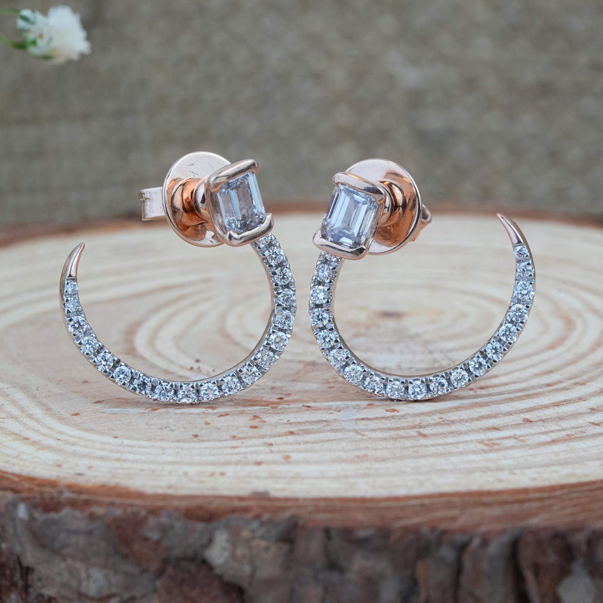 Luxe Legacy Solitaire Lab Grown Diamond Earrings