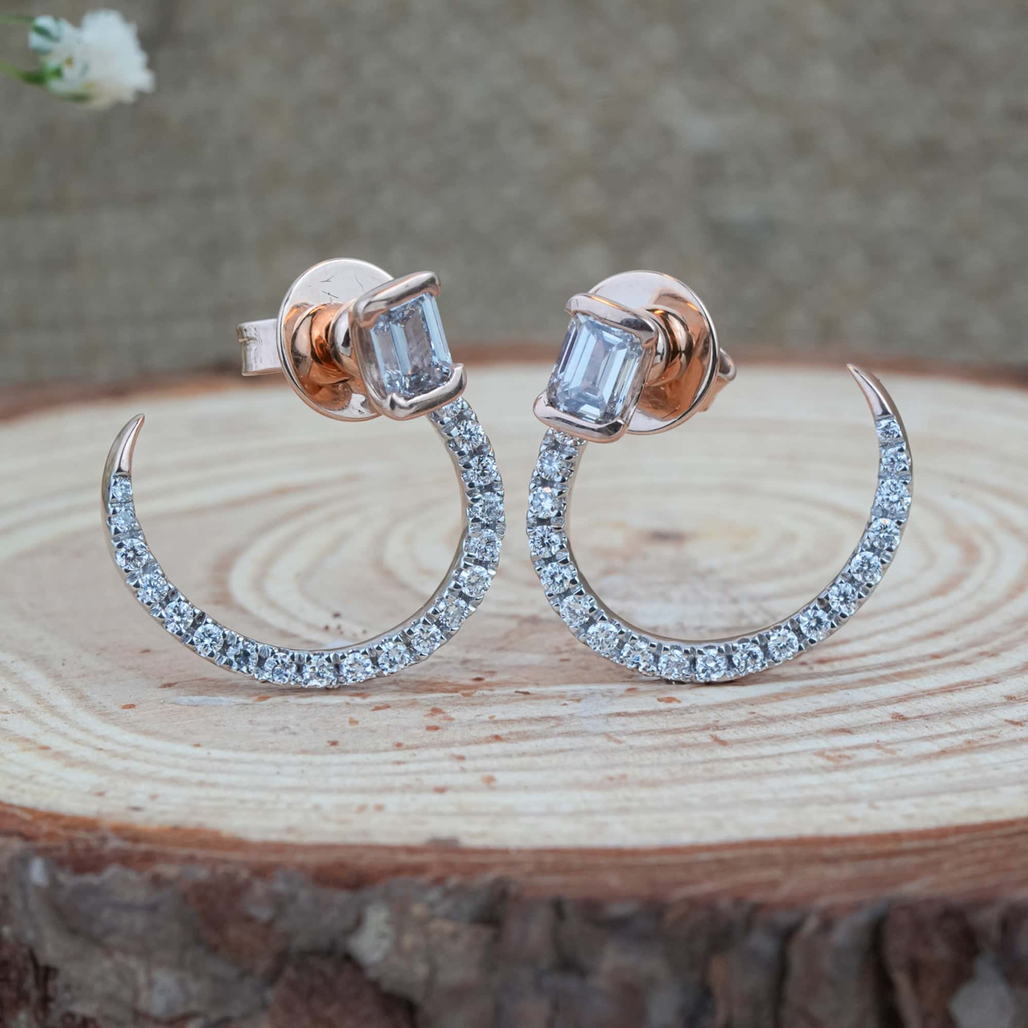 Luxe Legacy Solitaire Lab Grown Diamond Earrings