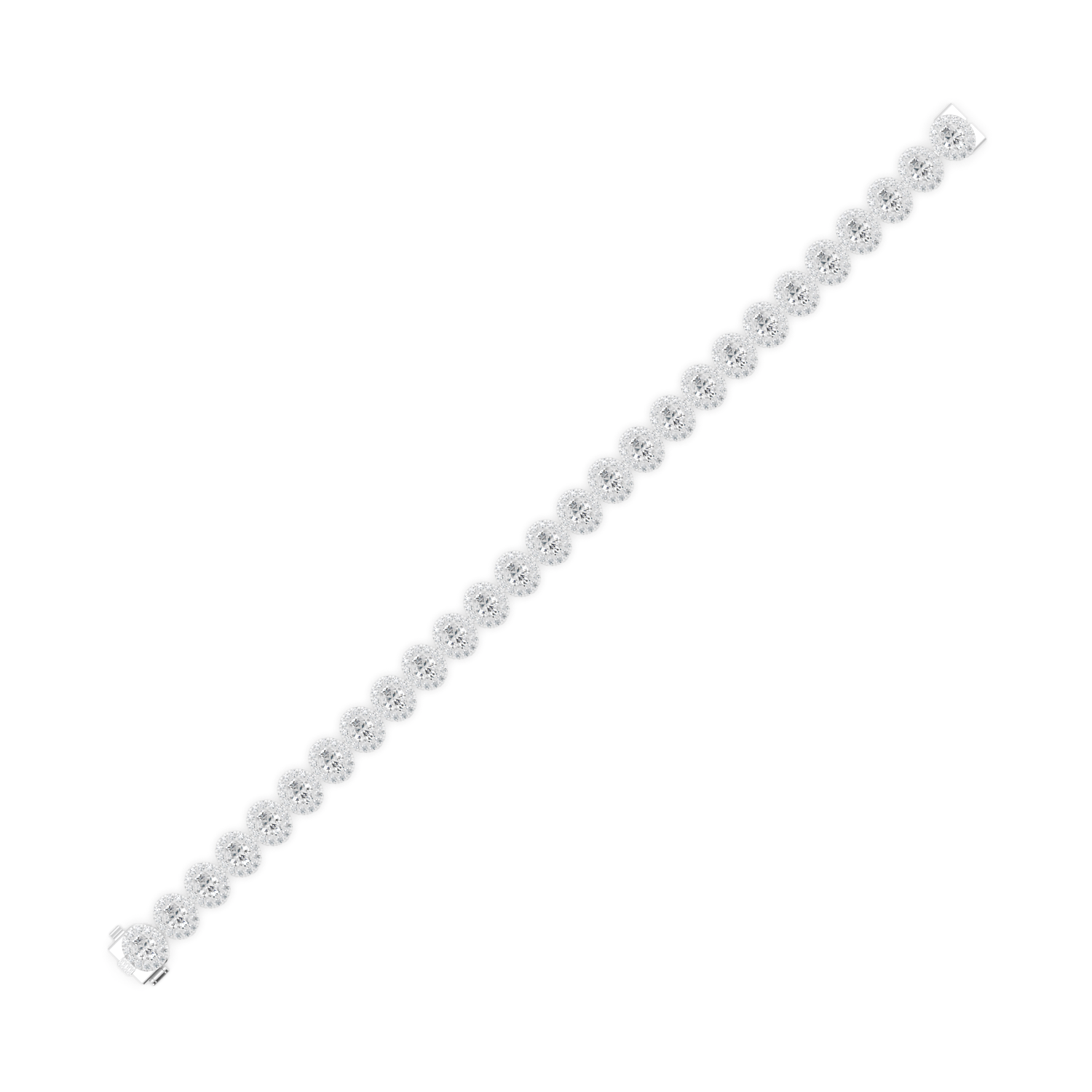 Seraphic Splendor Solitaire Lab Grown Diamond Bracelet