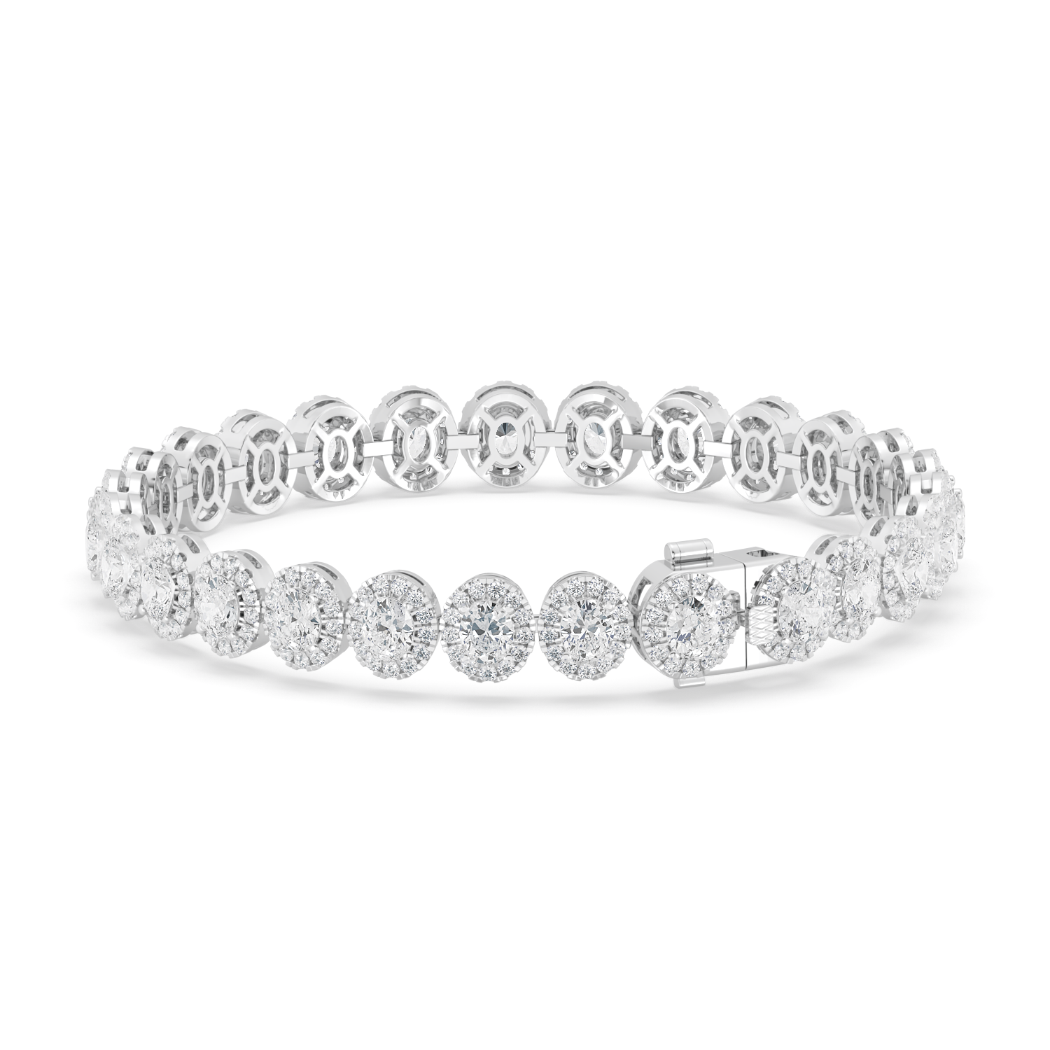 Seraphic Splendor Solitaire Lab Grown Diamond Bracelet