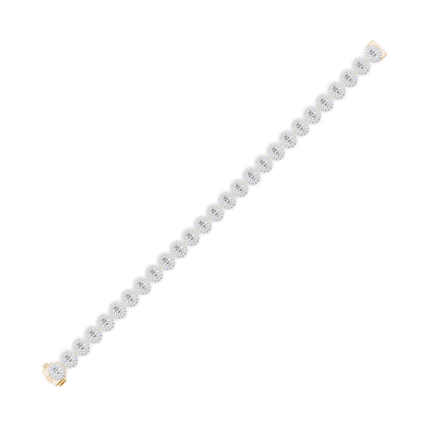 Seraphic Splendor Solitaire Lab Grown Diamond Bracelet