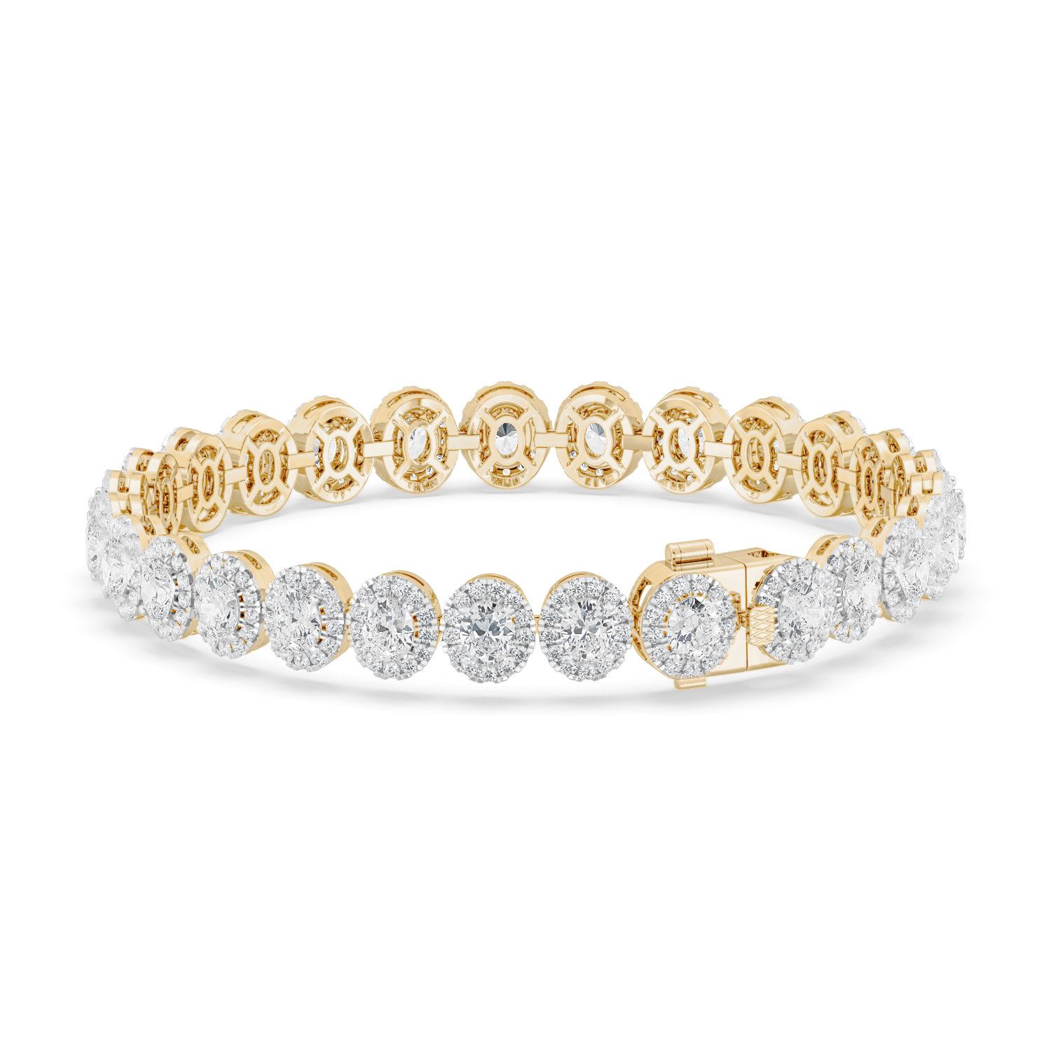 Seraphic Splendor Solitaire Lab Grown Diamond Bracelet