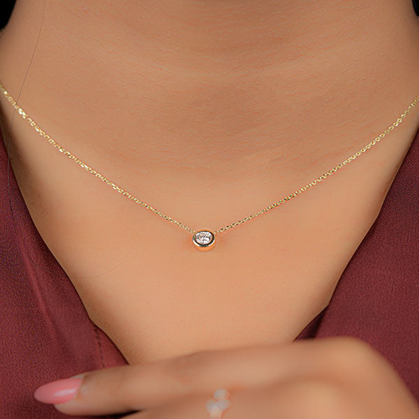 Eternal Sparkle Solitaire Lab Grown Diamond Pendant