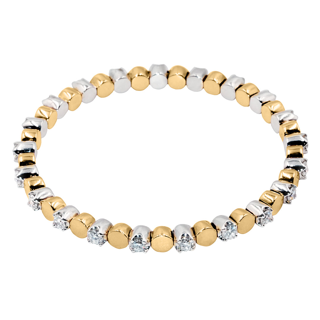 Sunlit Harmony Diamond Bracelet