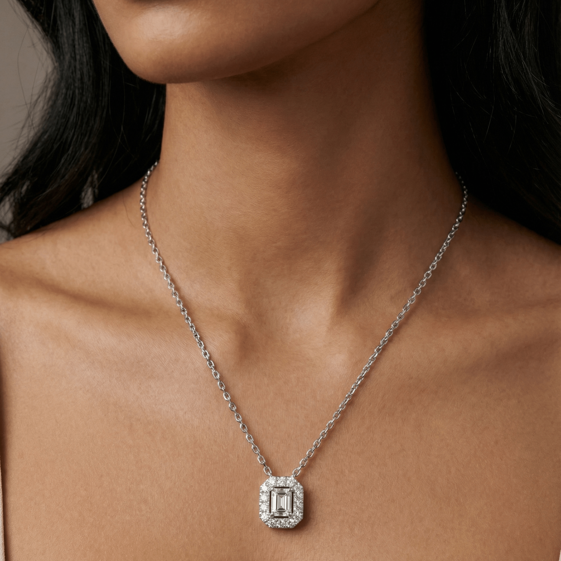 Celestial Serenity Lab Grown Diamond Pendant