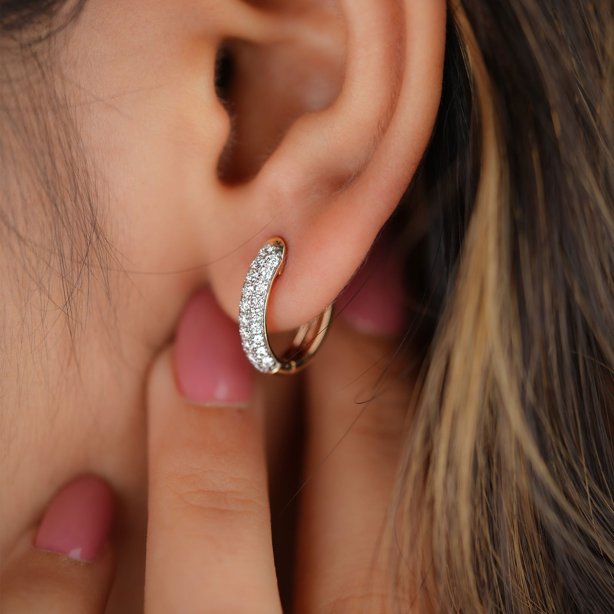 Celestial Cascade Lab Grown Diamond Earrings