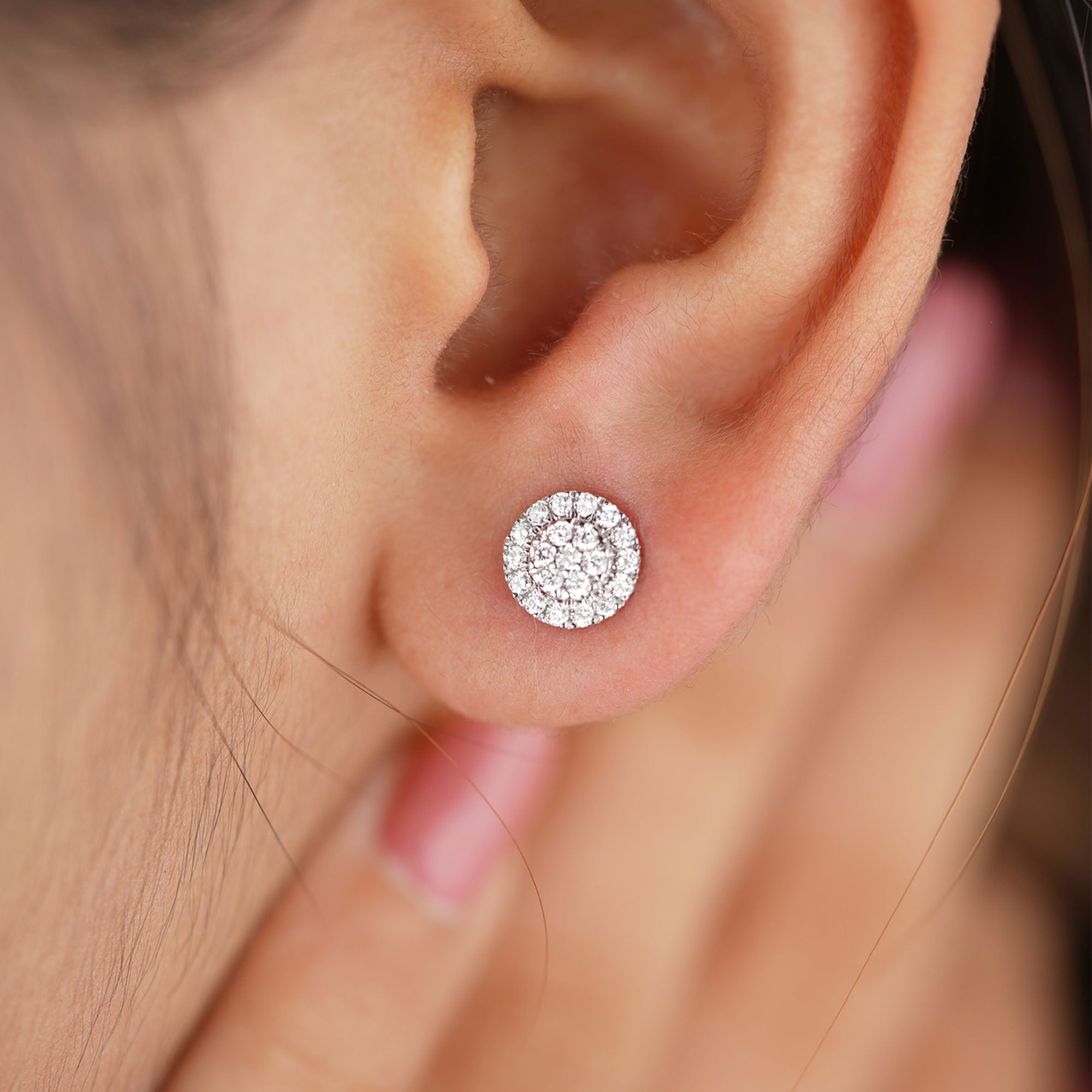 Dainty Brilliance Lab Grown Diamond Earrings