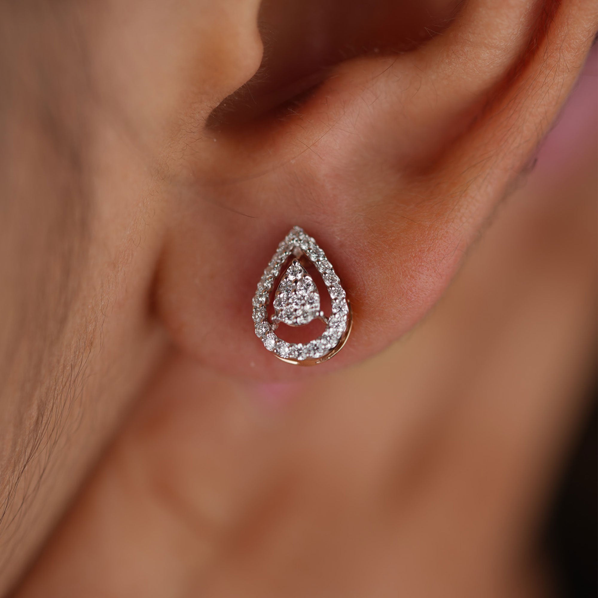 Starlight Symphony Lab Grown Diamond Earrings