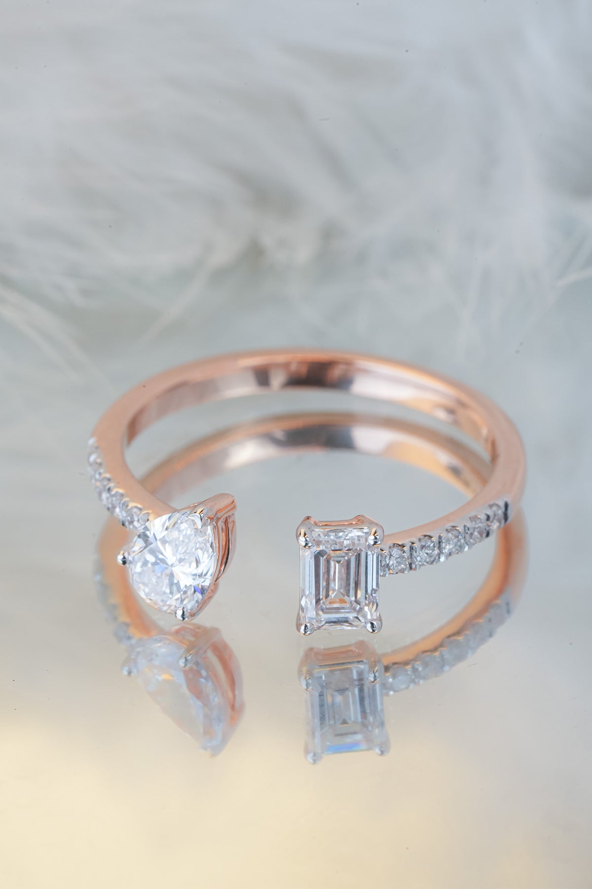 Lab Grown Diamond Engagement Rings - Blu Diamond