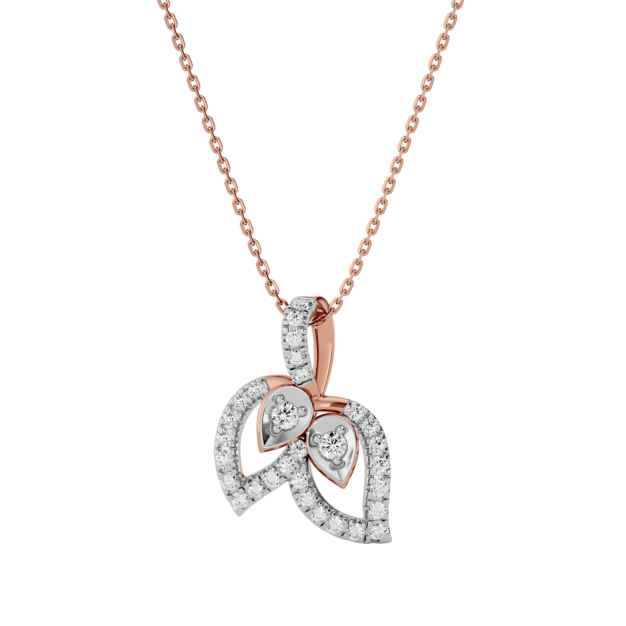Seraphic Sparkle Lab Grown Diamond Pendant