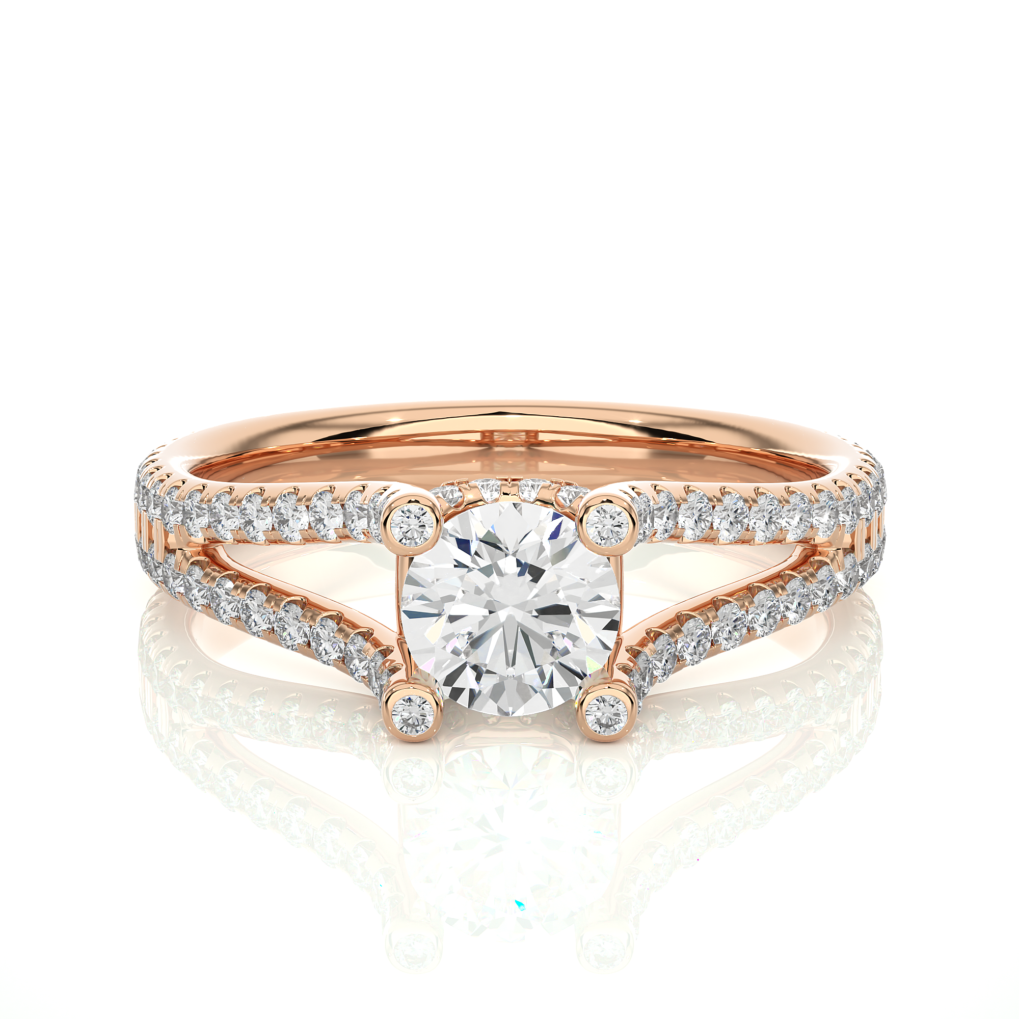 Riversong Solitaire Lab Grown Diamond Ring