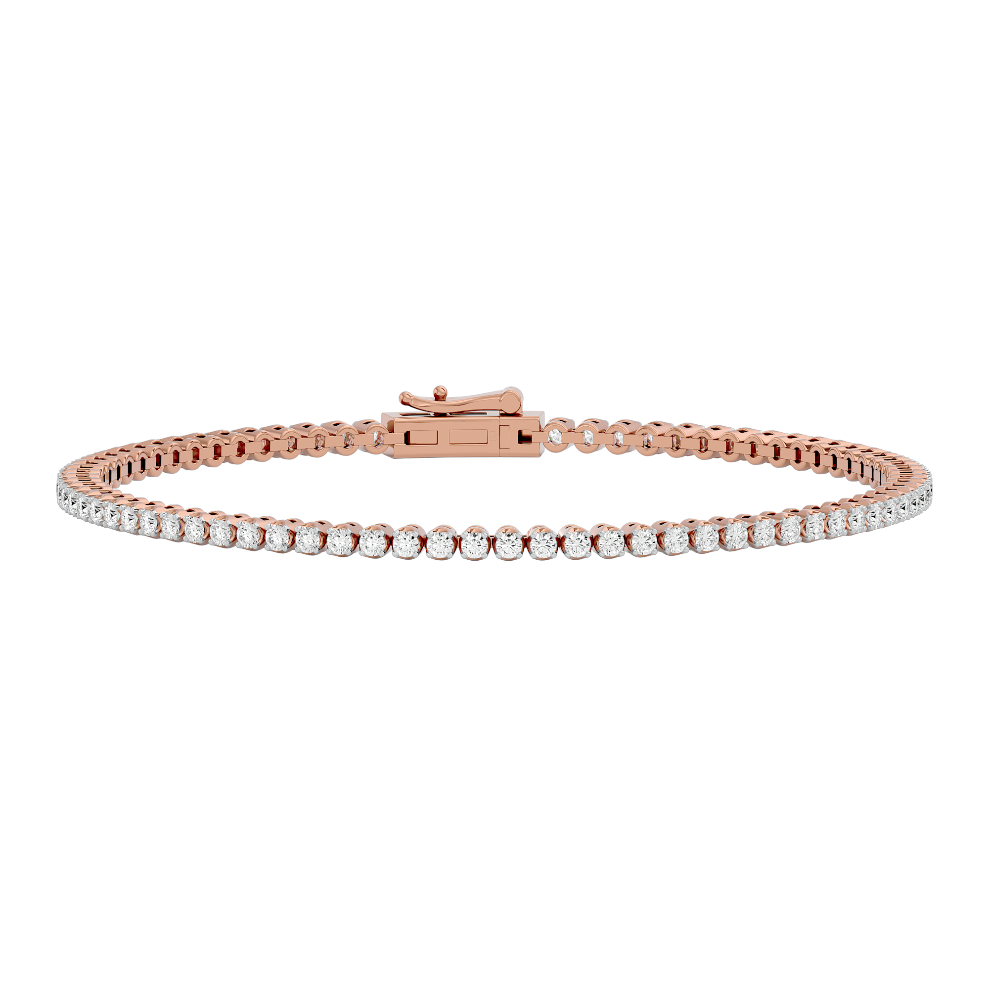 Celestial Harmony Tennis Lab Grown Diamond Bracelet
