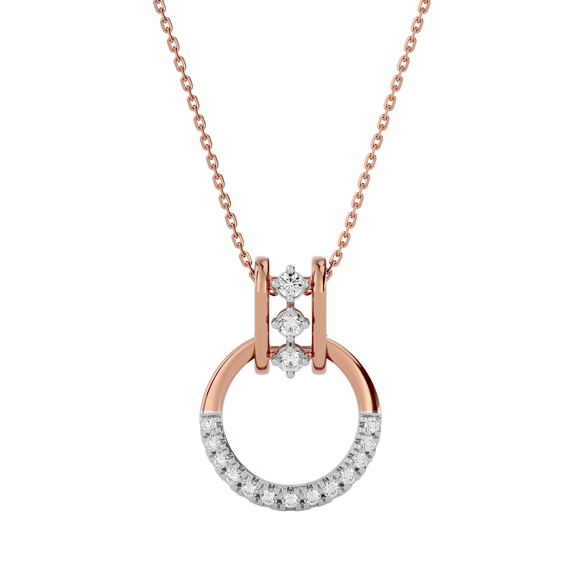 Regal Glow Lab Grown Diamond Pendant