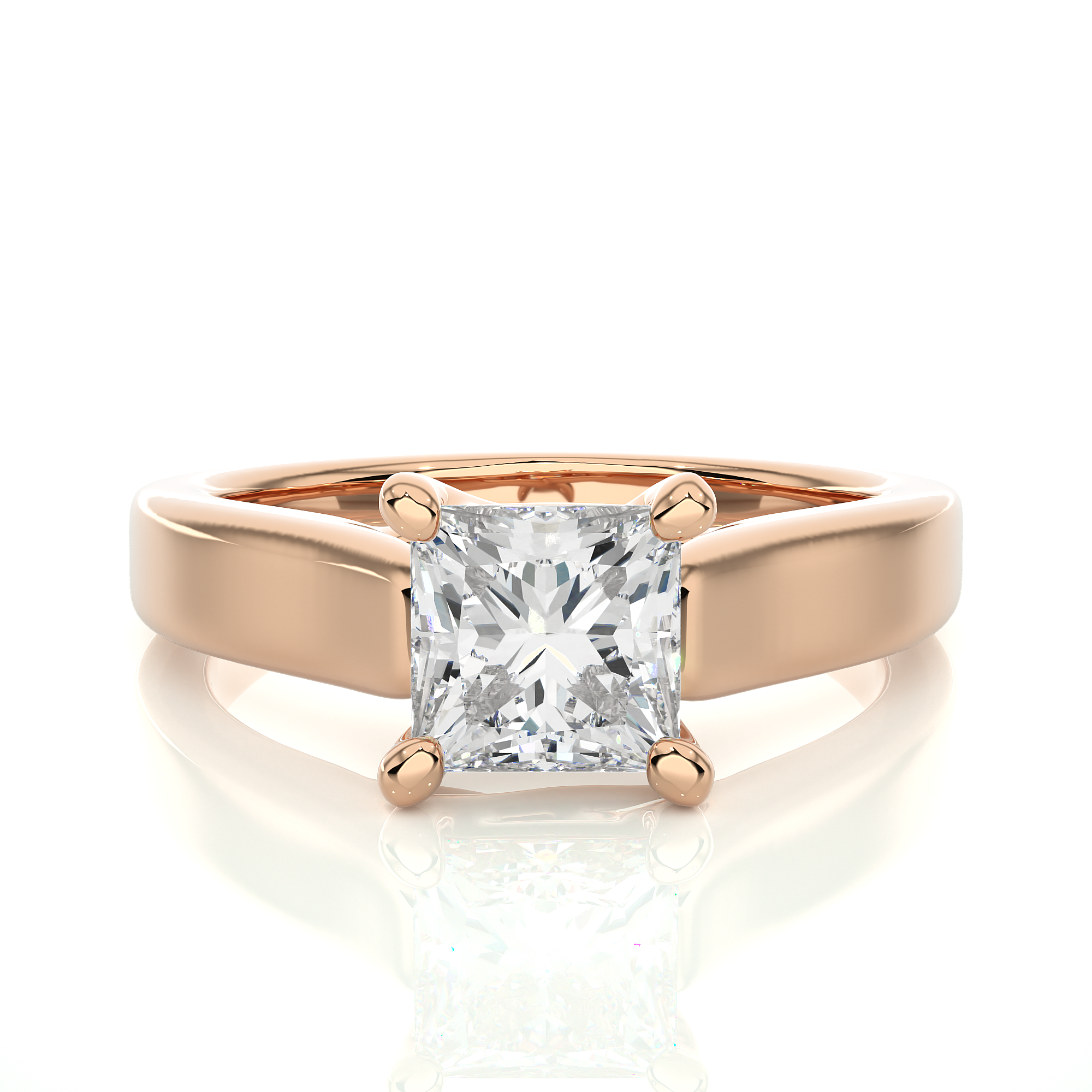 Duskwood Solitaire Lab Grown Diamond Ring