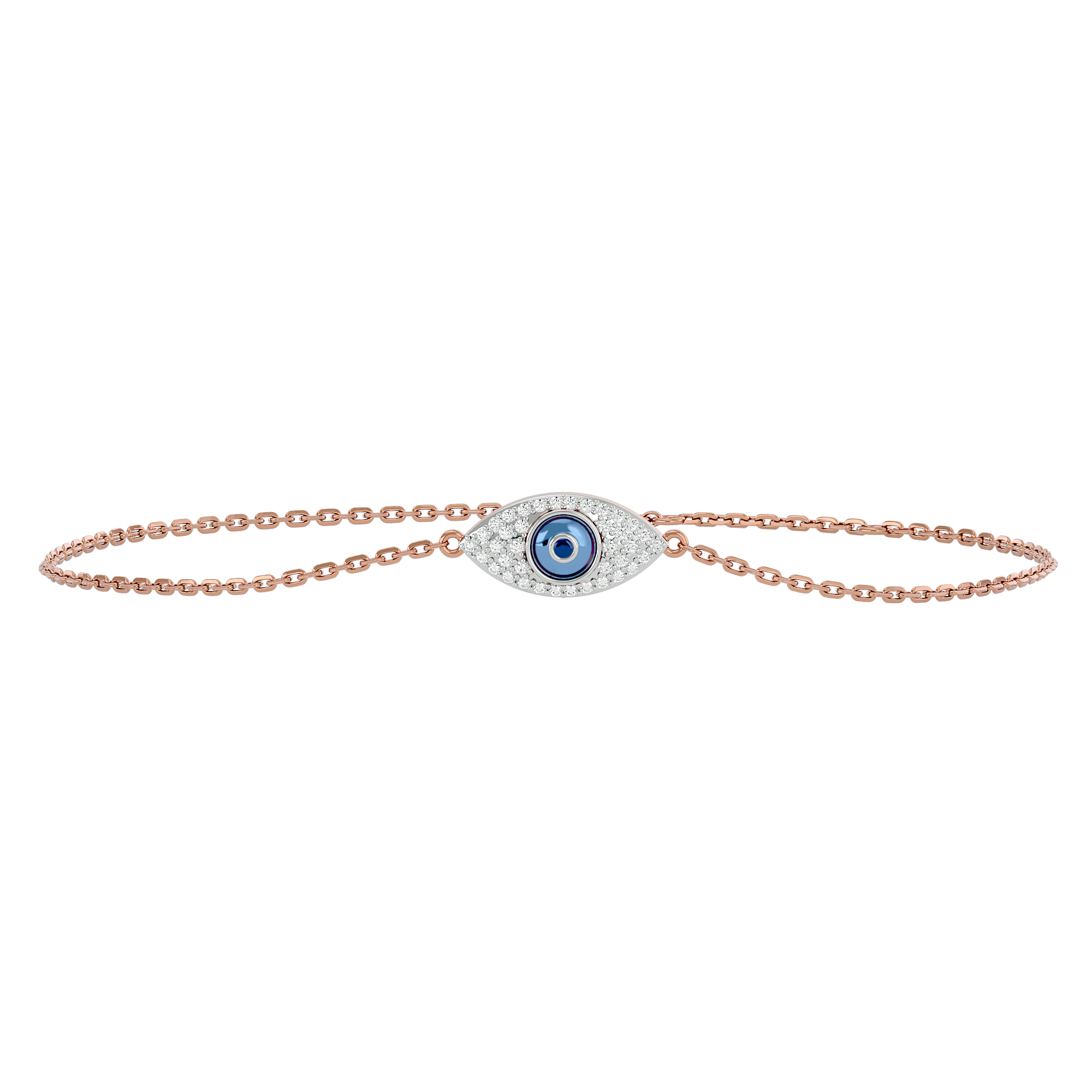 Evil Eye Diamond Bracelet