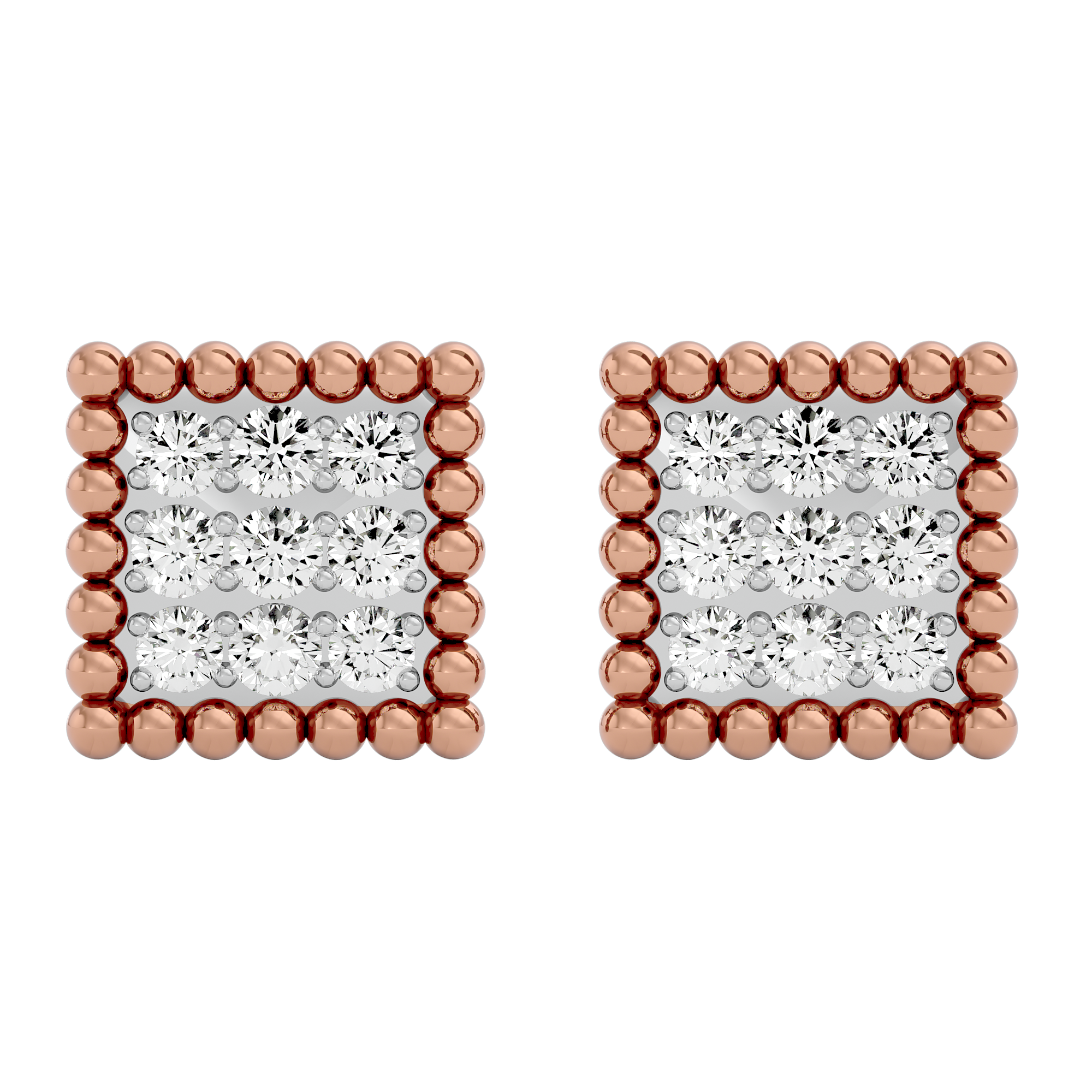 Opulent Bloom Lab Grown Diamond Earrings