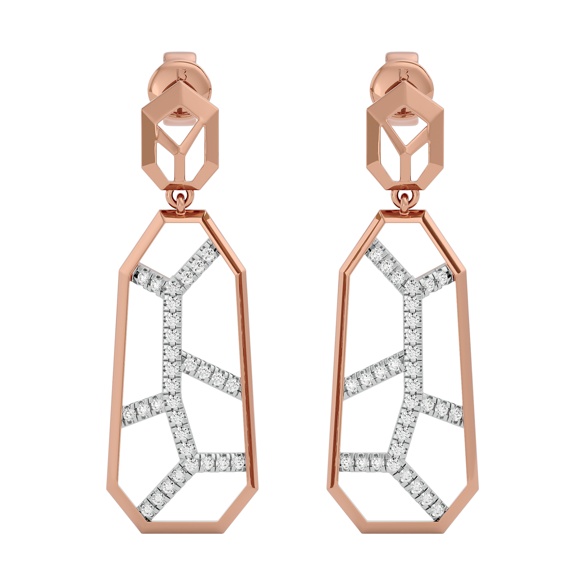 Celestial Radiance Lab Grown Diamond Earrings