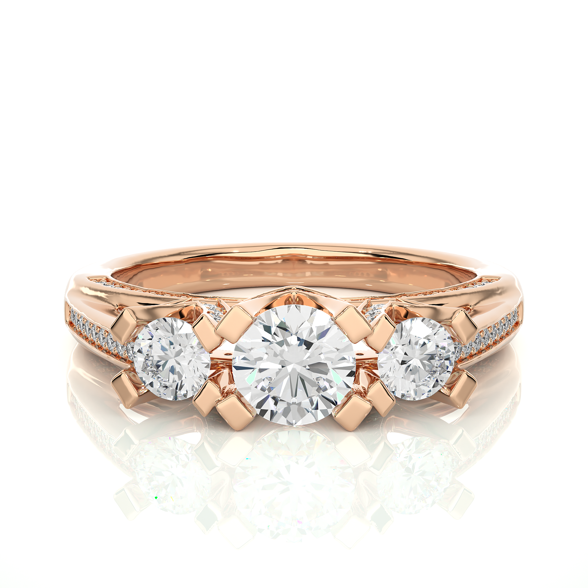 Royale Solitaire Lab Grown Diamond Ring