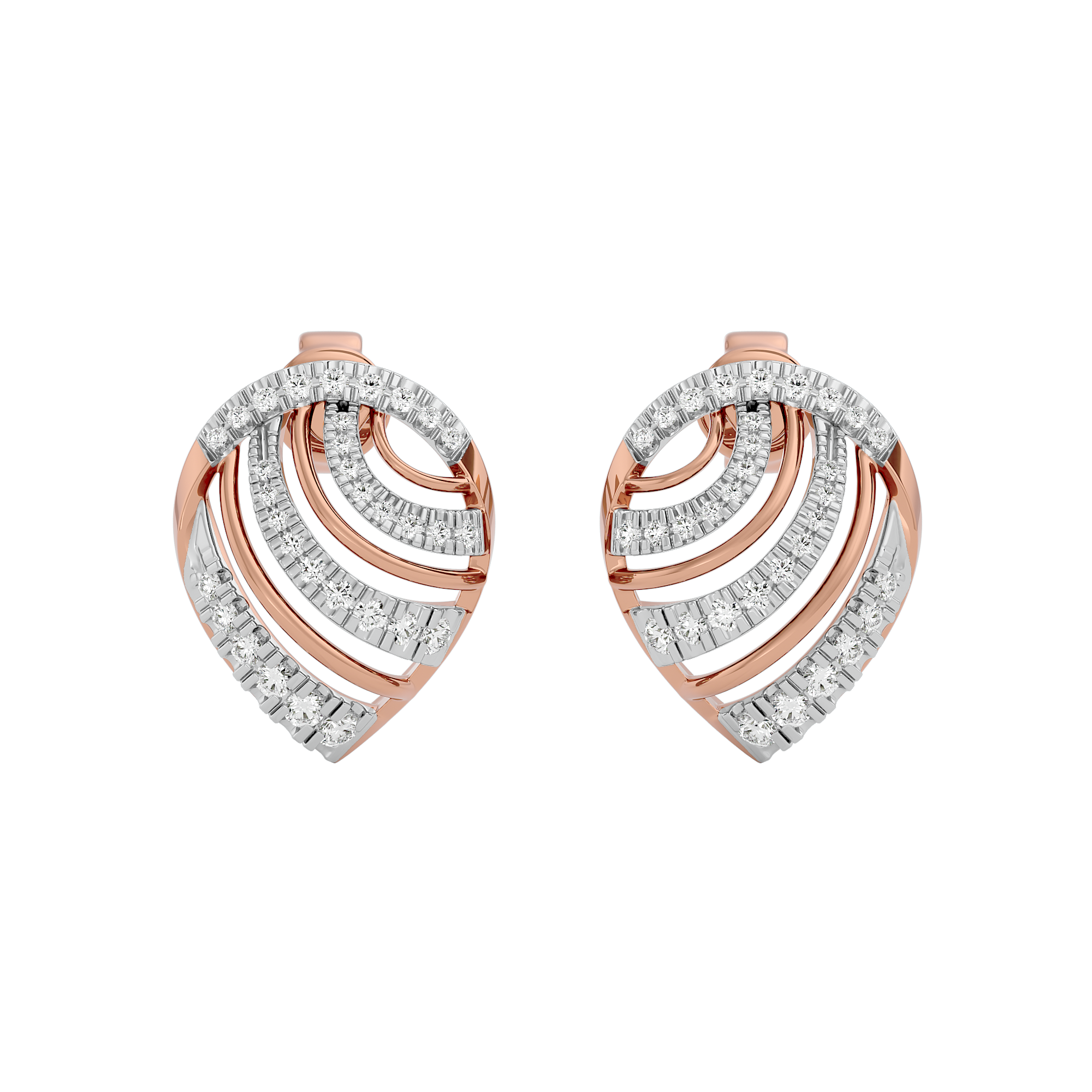 Opulent Allure Lab Grown Diamond Earrings