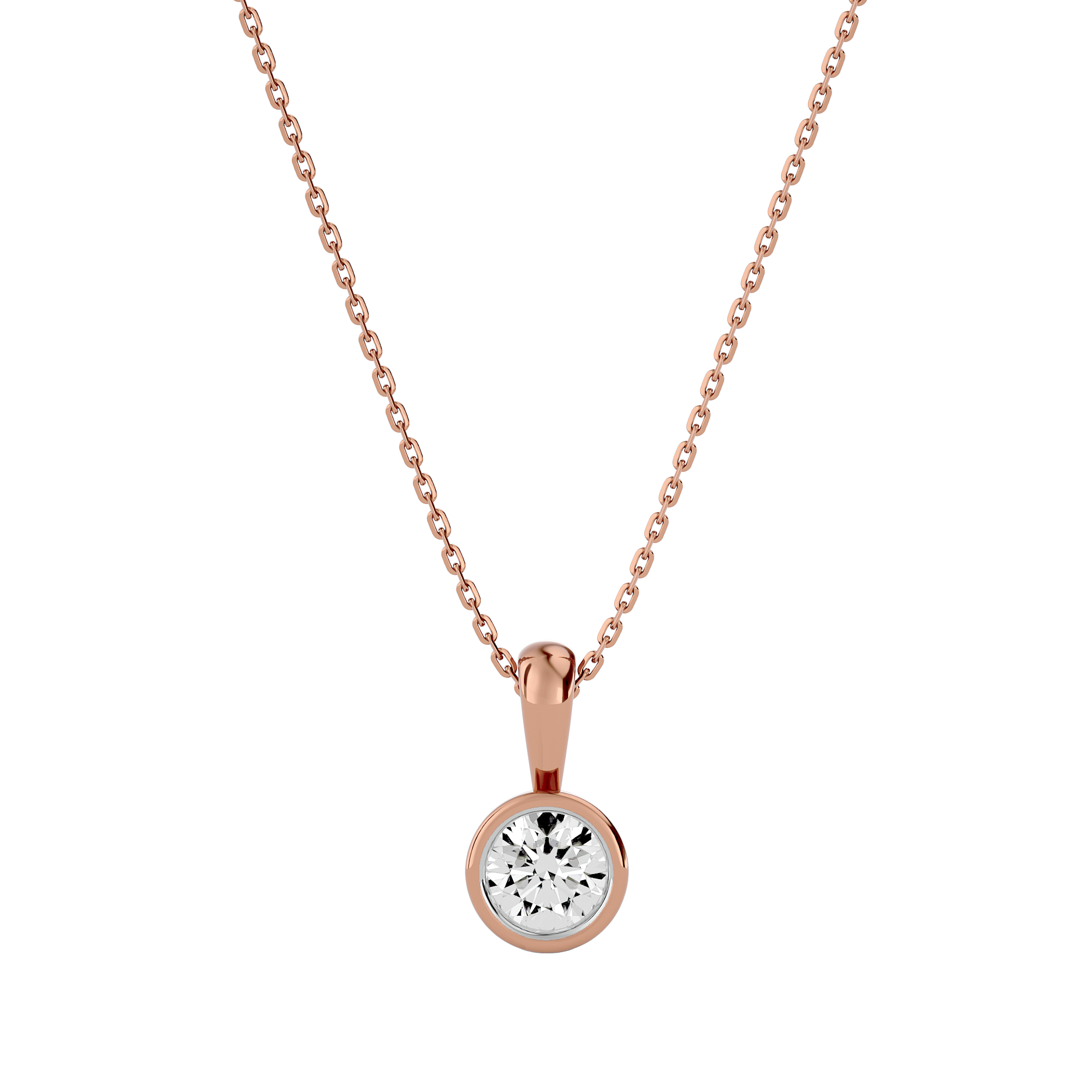 Divinely Adorned Lab Grown Diamond Pendant