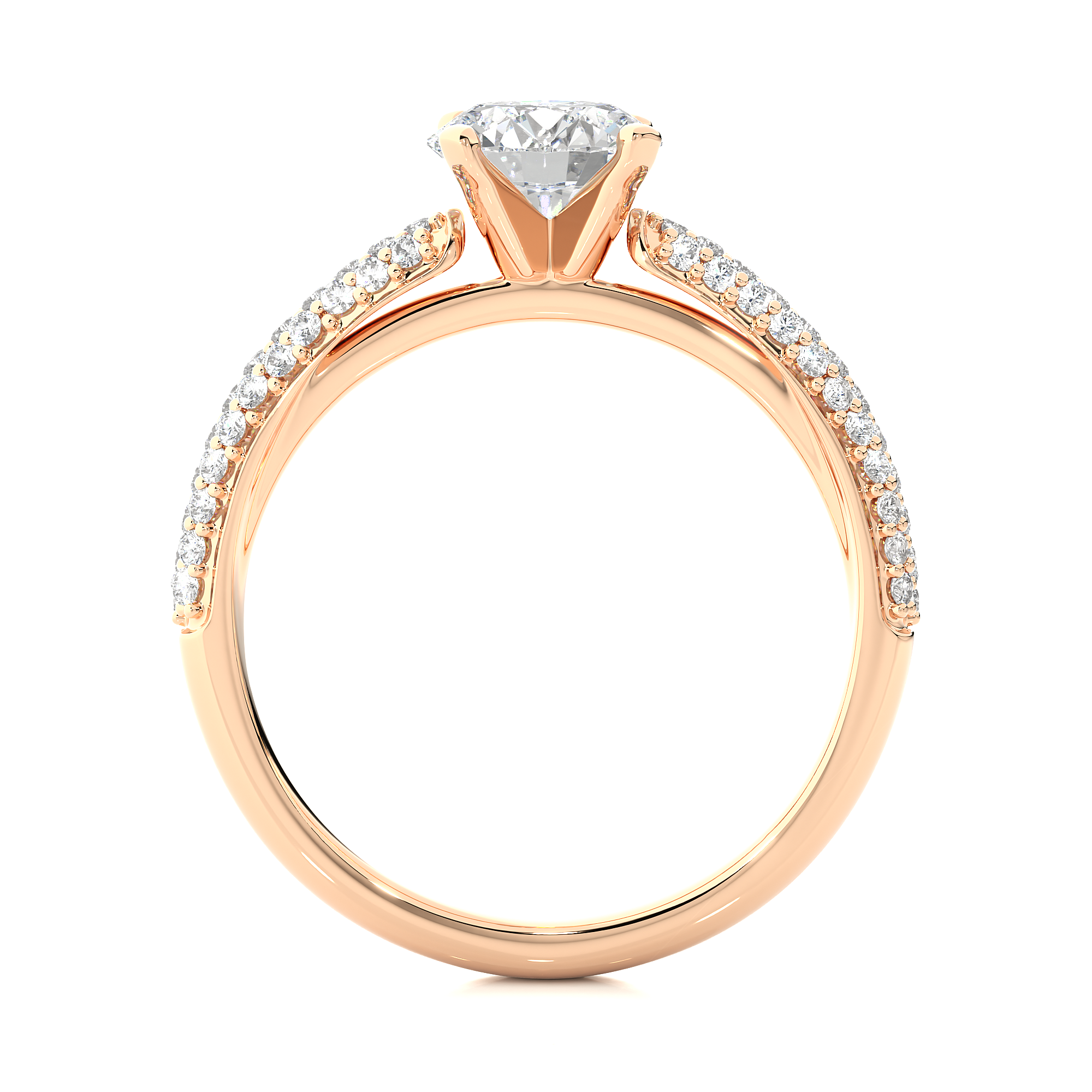 Zephyr Solitaire Lab Grown Diamond Ring