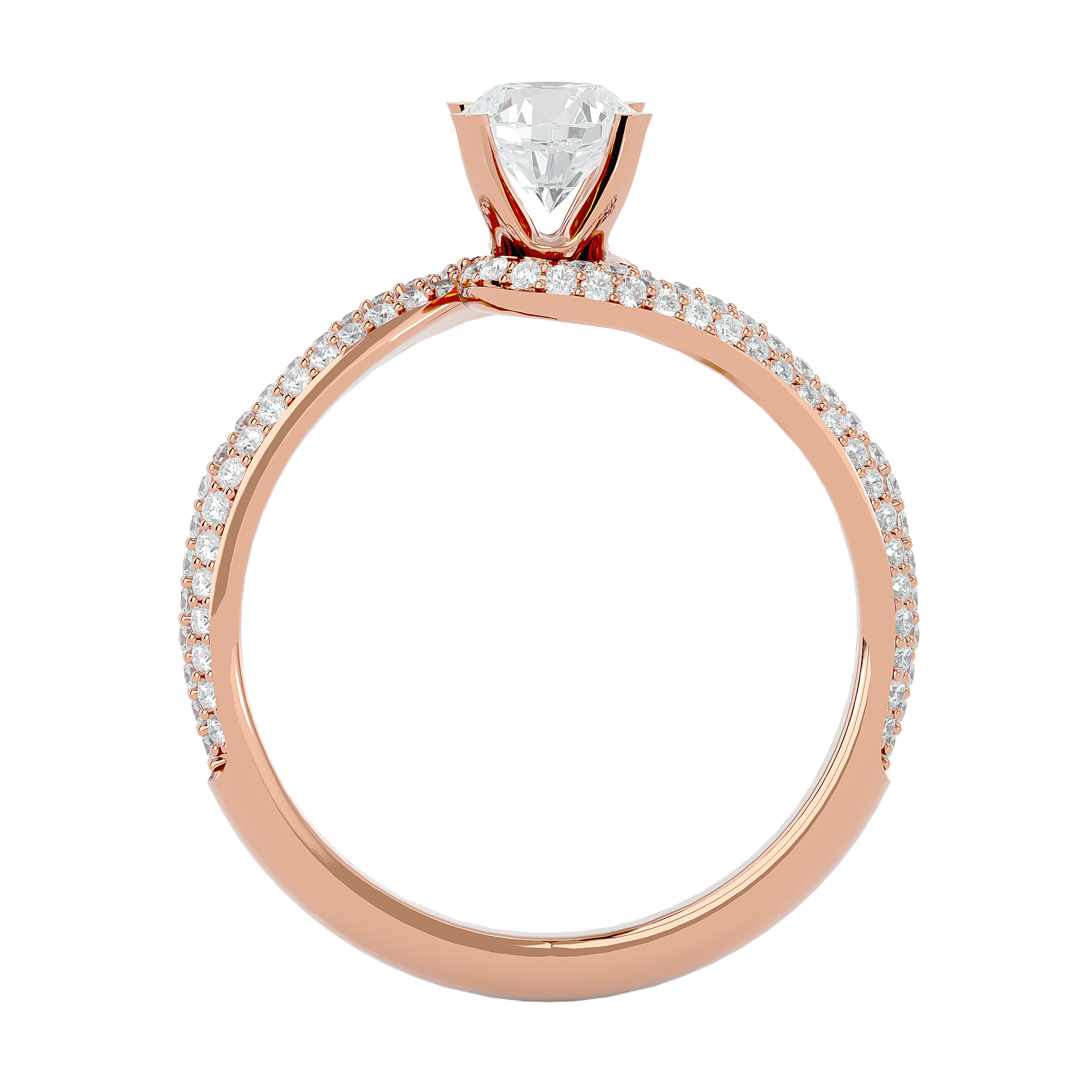 Calin Solitaire Lab Grown Diamond Ring