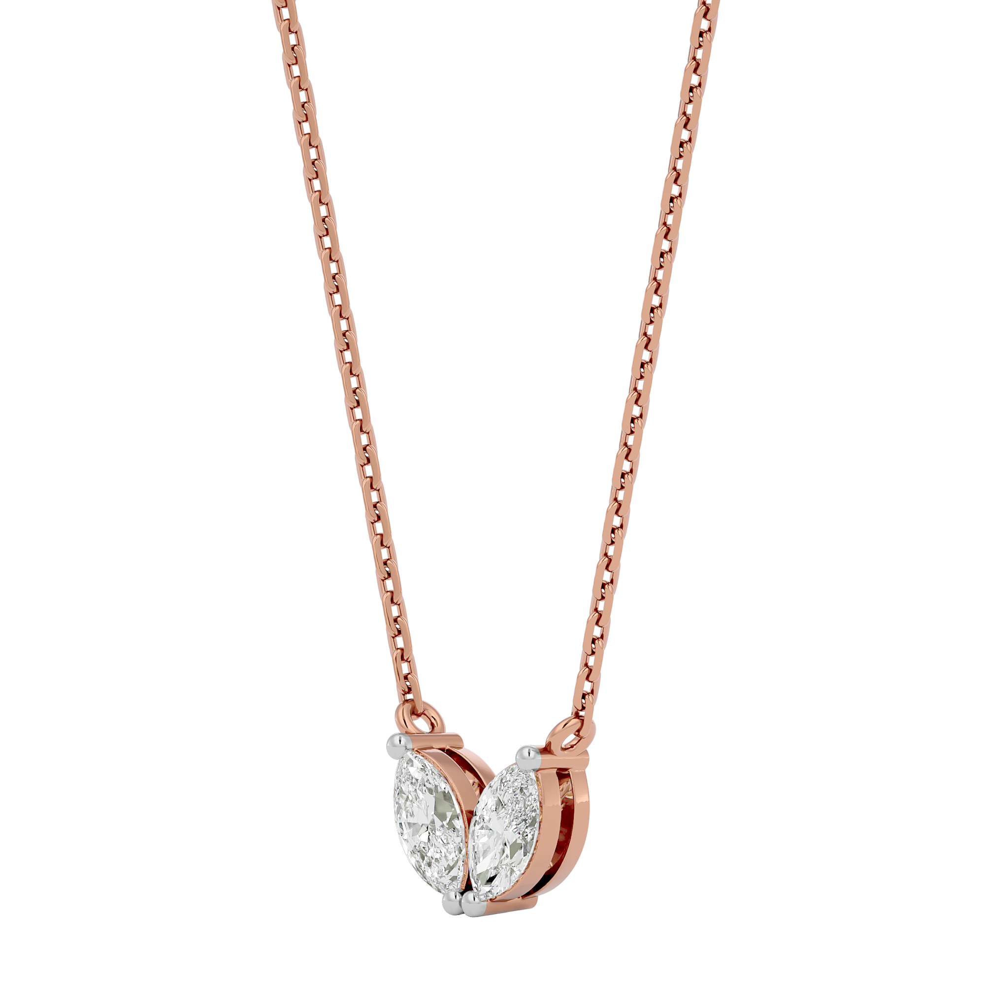 Eternal Grace Solitaire Lab Grown Diamond Pendant