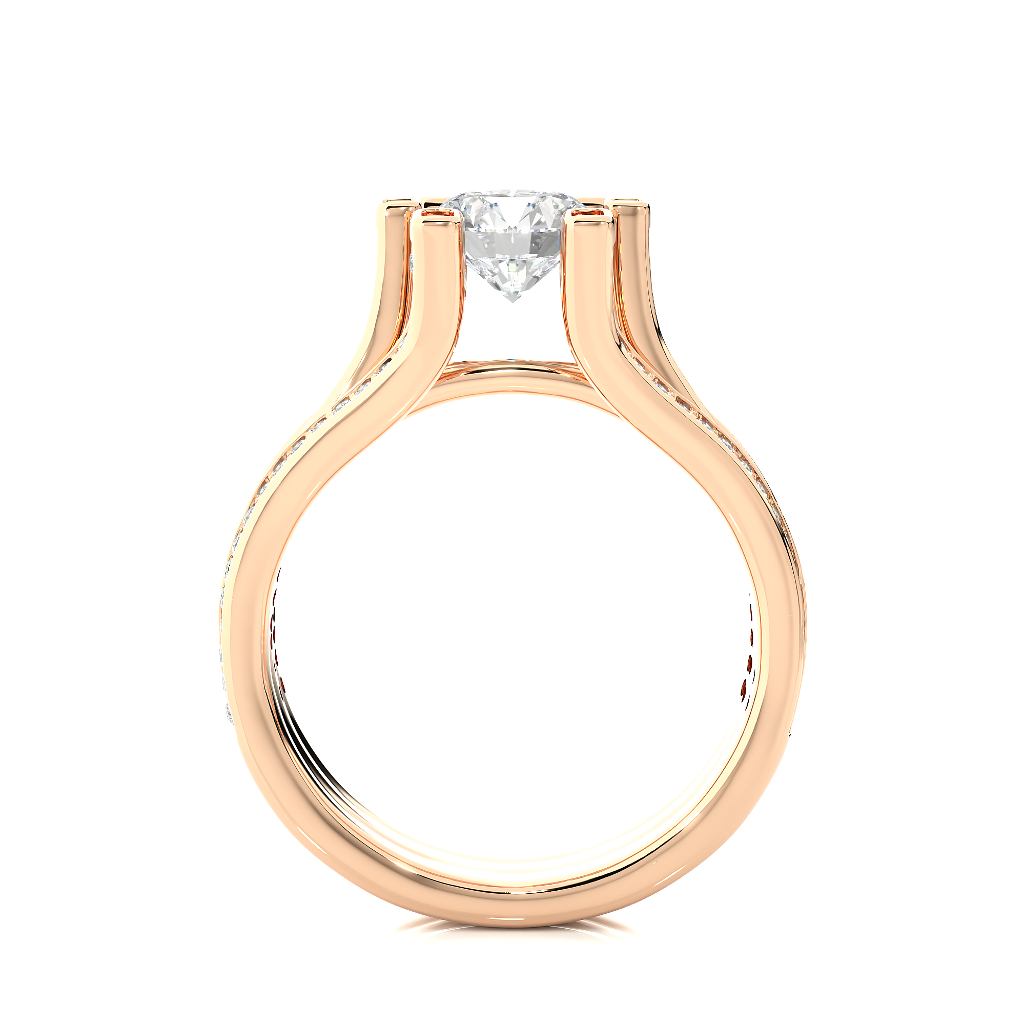 Viperia Solitaire Lab Grown Diamond Ring