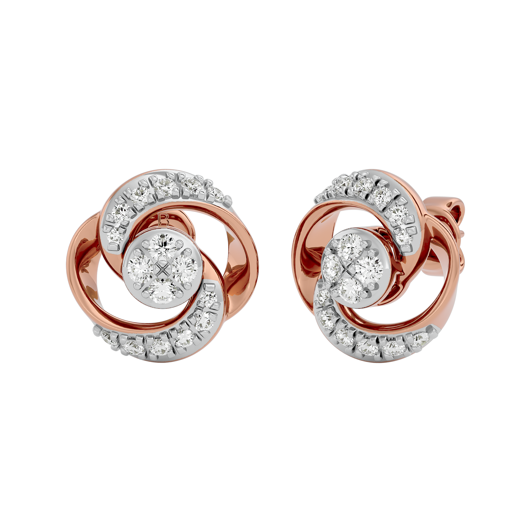 Aurora Bloom Lab Grown Diamond Earrings