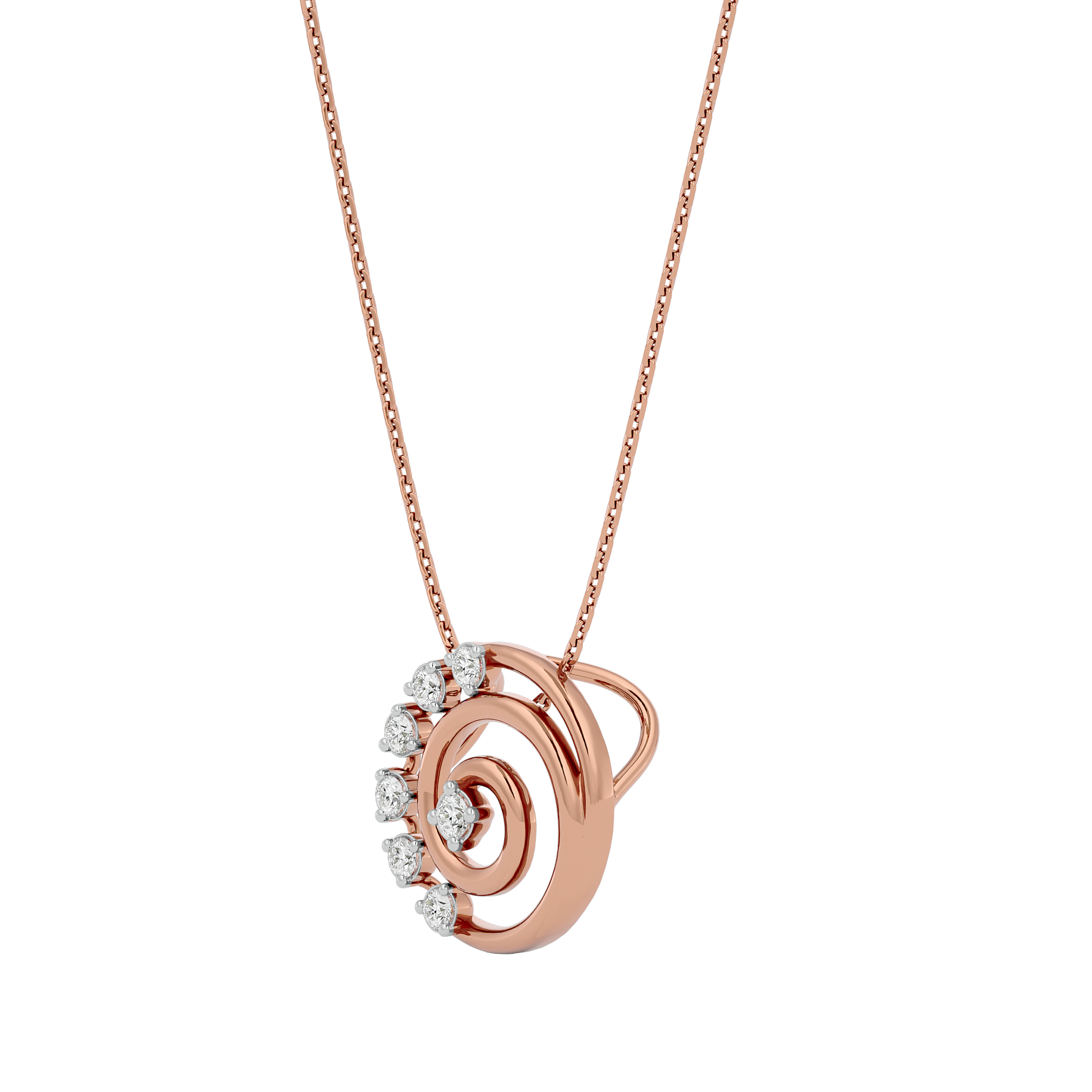 Perla Brillante Charm Lab Grown Diamond Pendant