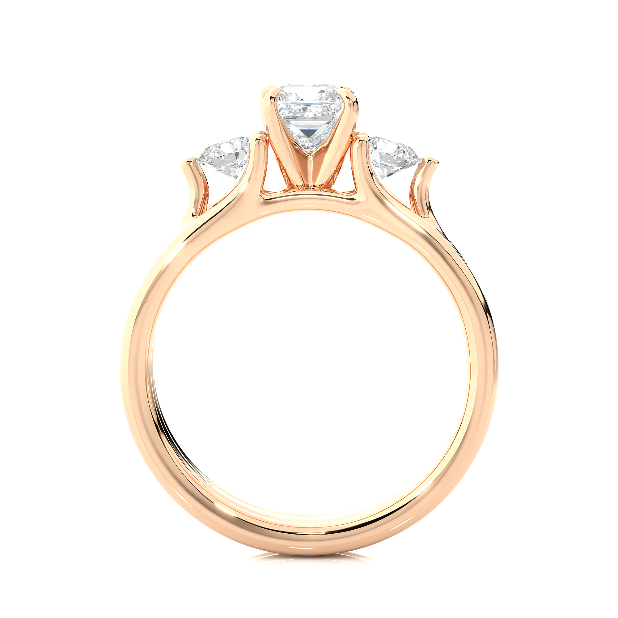 Iceberg Solitaire Lab Grown Diamond Ring