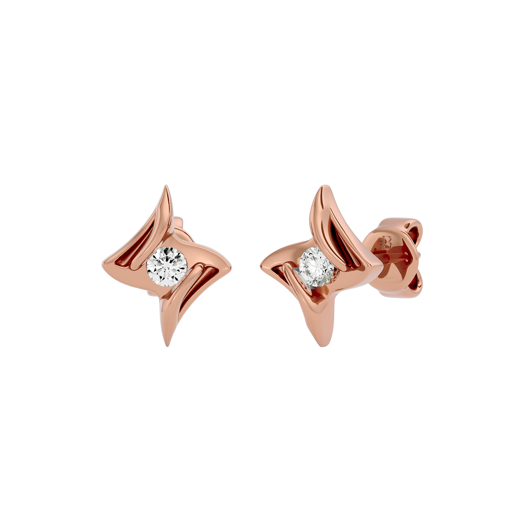 Timeless Sparkle Lab Grown Diamond Earrings