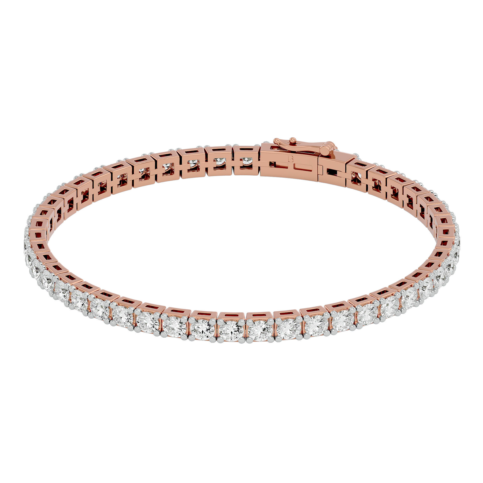 Ethereal Lab Grown Diamond Tennis Bracelet