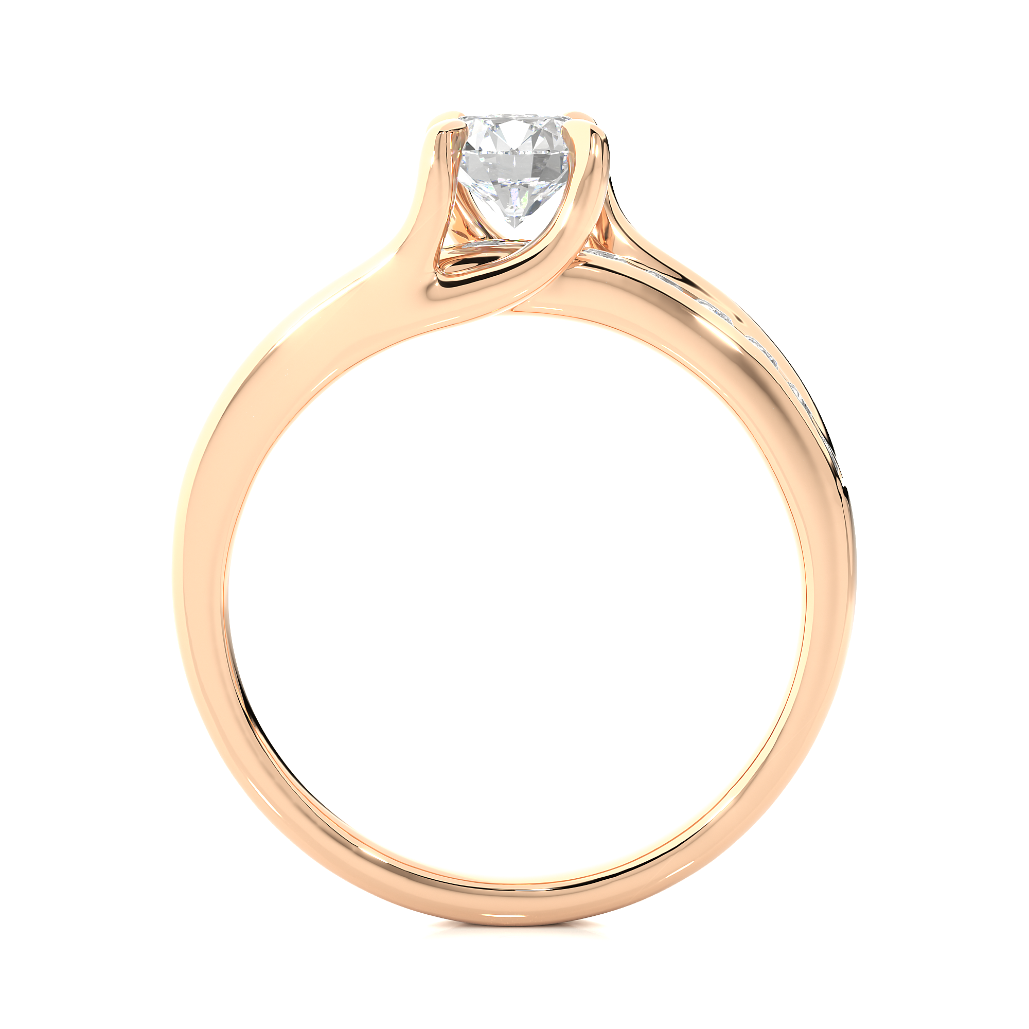 Iris Solitaire Lab Grown Diamond Ring