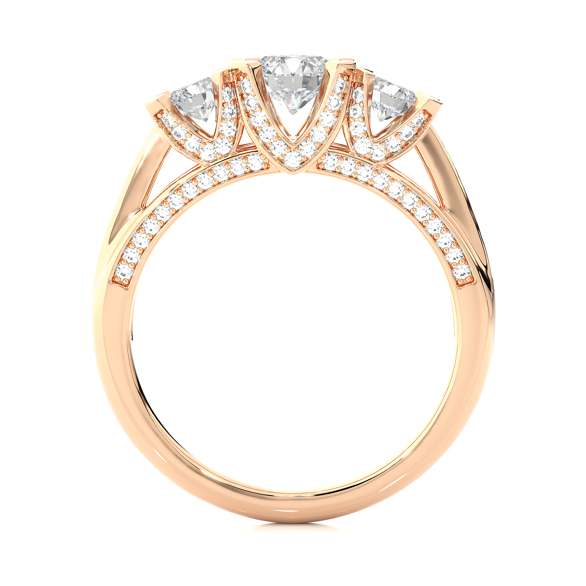 Royale Solitaire Lab Grown Diamond Ring