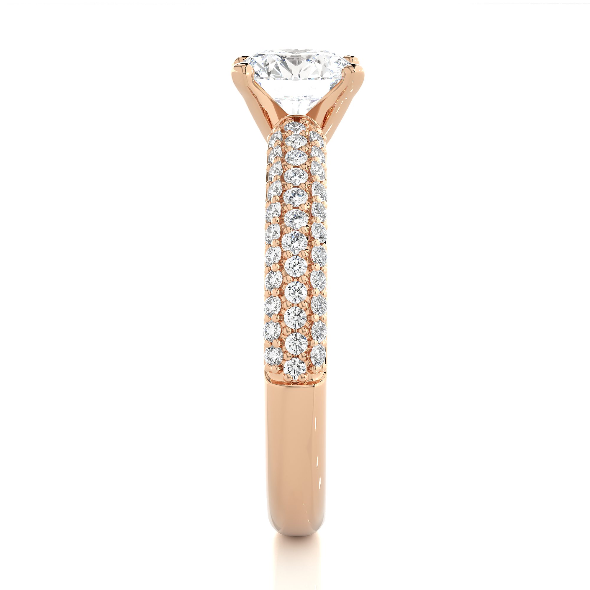 Zephyr Solitaire Lab Grown Diamond Ring