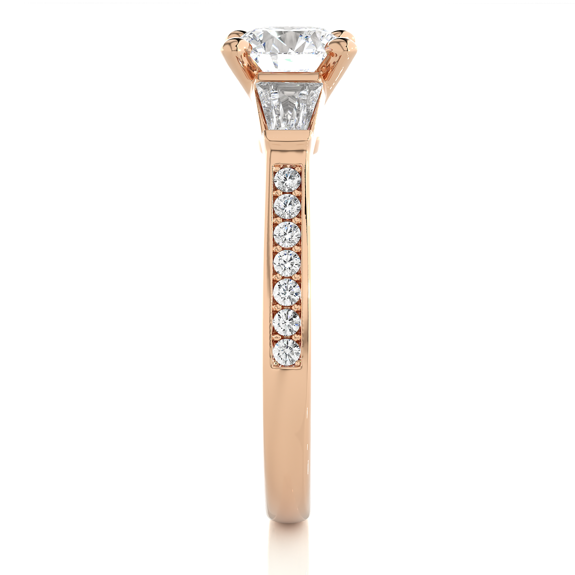 Caspian Solitaire Lab Grown Diamond Ring