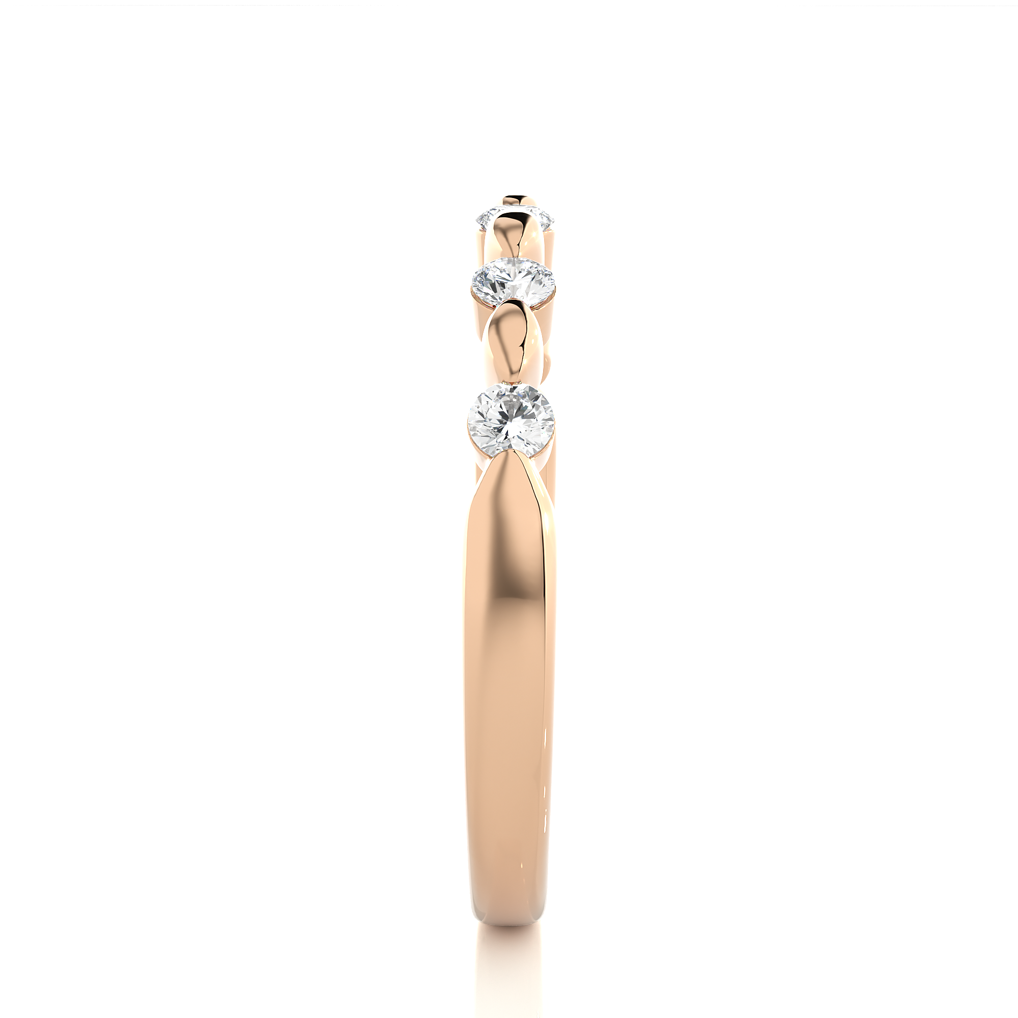 Melody of Affection Solitaire Lab Grown Diamond Ring