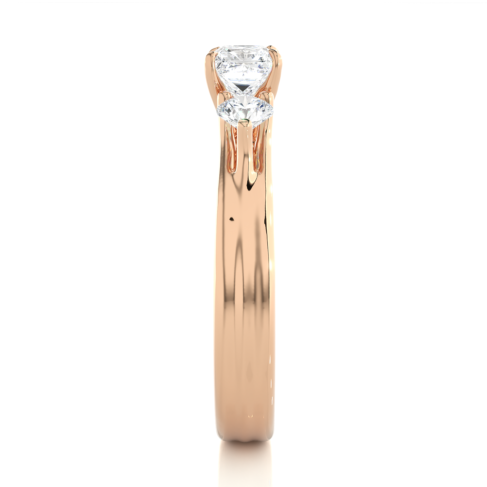 Iceberg Solitaire Lab Grown Diamond Ring