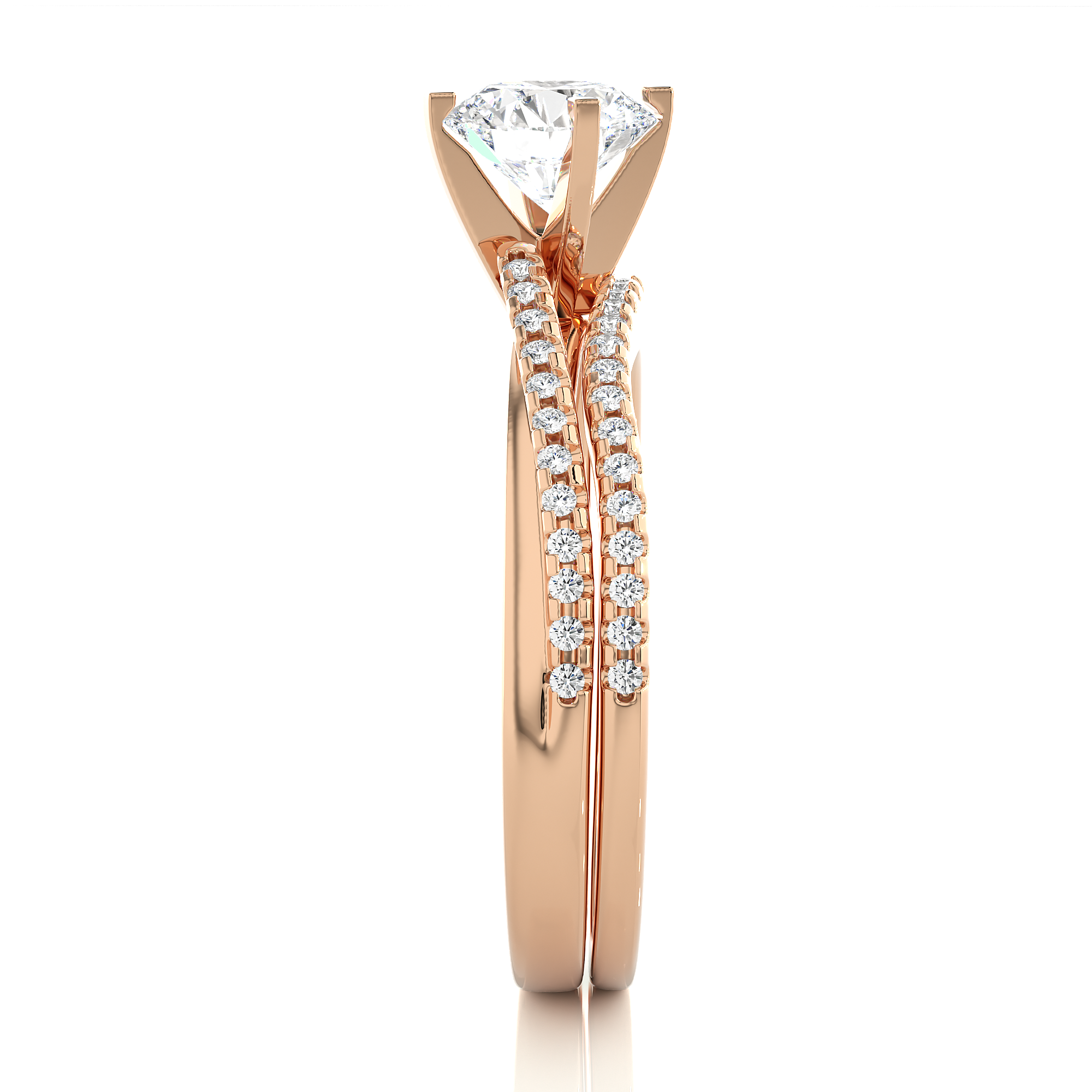 Lena Solitaire Lab Grown Diamond Ring