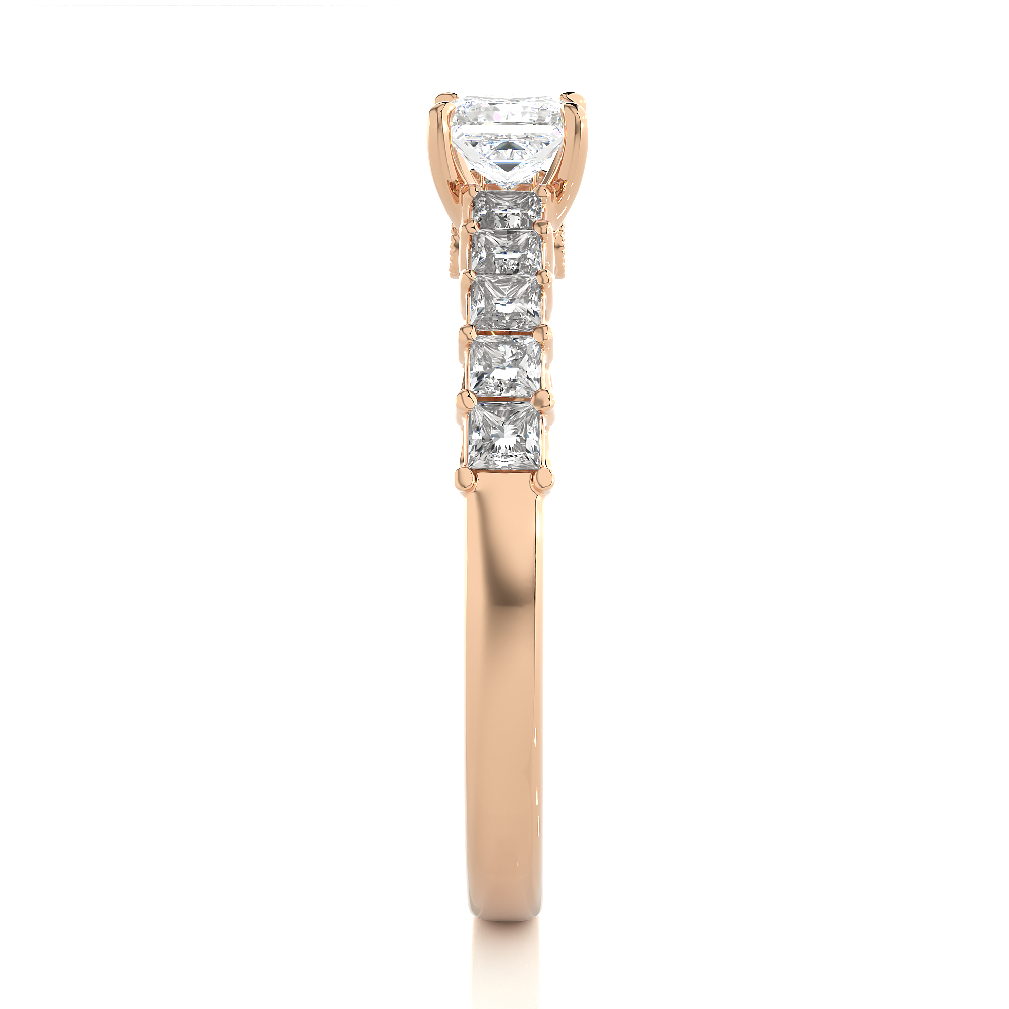 Regio Solitaire Lab Grown Diamond Ring