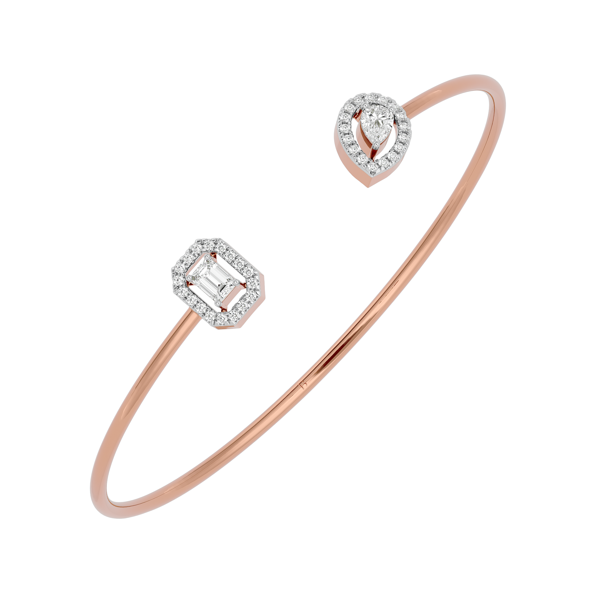 Glamorous Cascade Lab Grown Diamond Bracelet