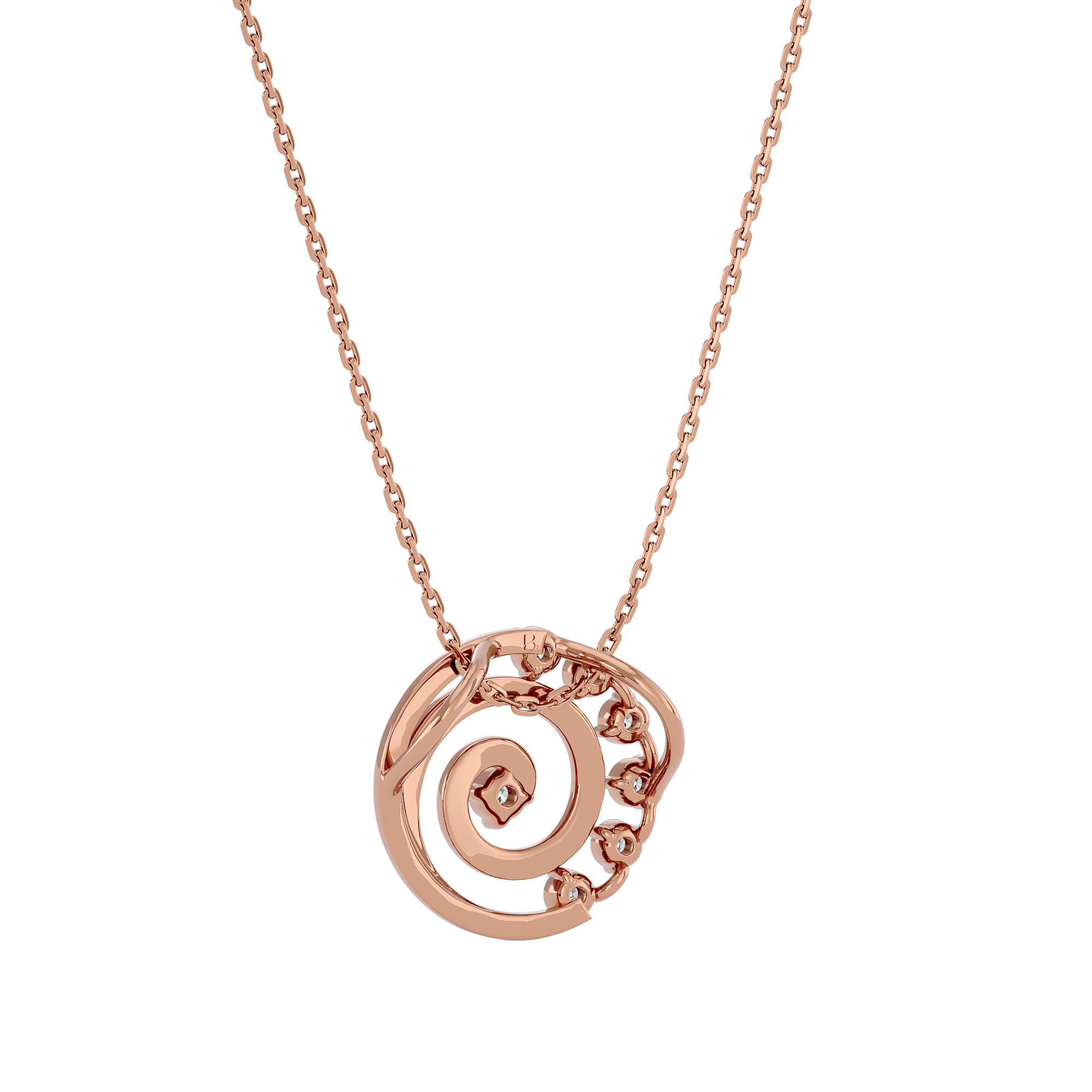 Perla Brillante Charm Lab Grown Diamond Pendant