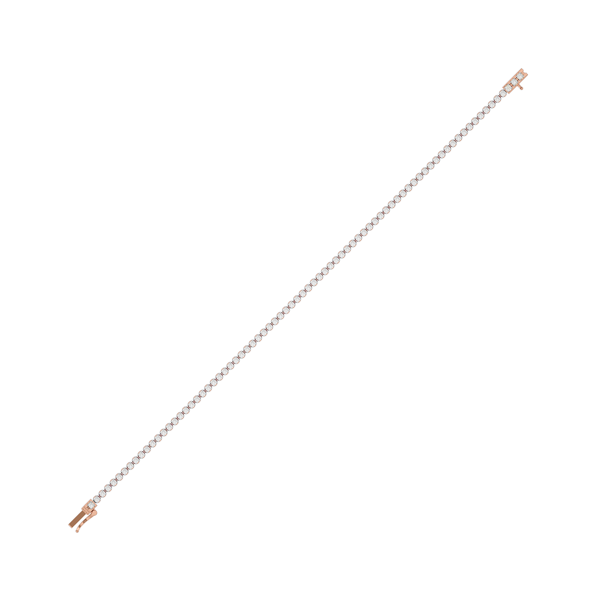 Celestial Harmony Tennis Lab Grown Diamond Bracelet