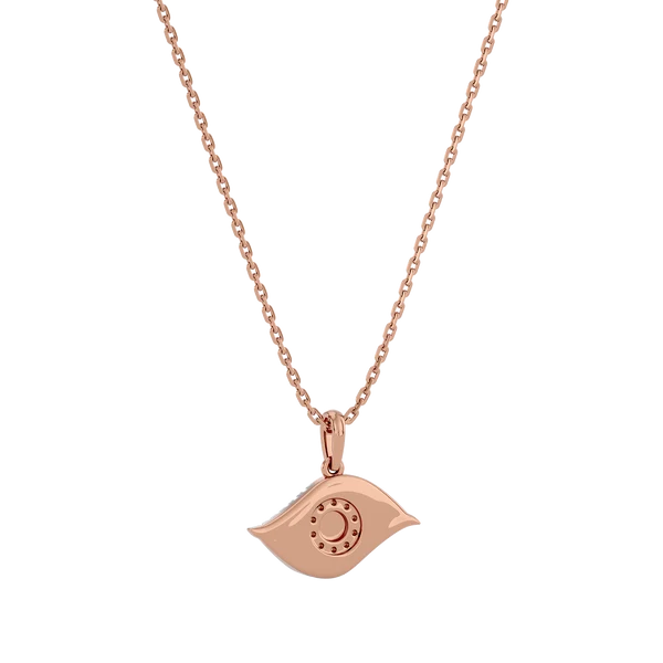 Sparkling Evil Eye Lab Grown Diamond Pendant