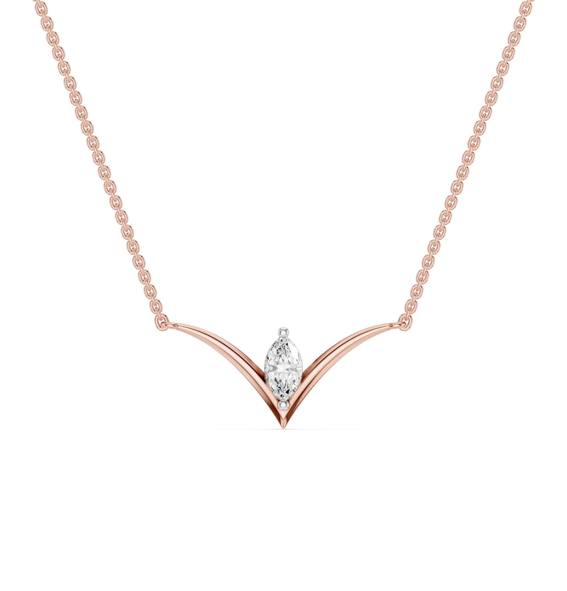 The Vaelisse Marquise Diamond Pendant