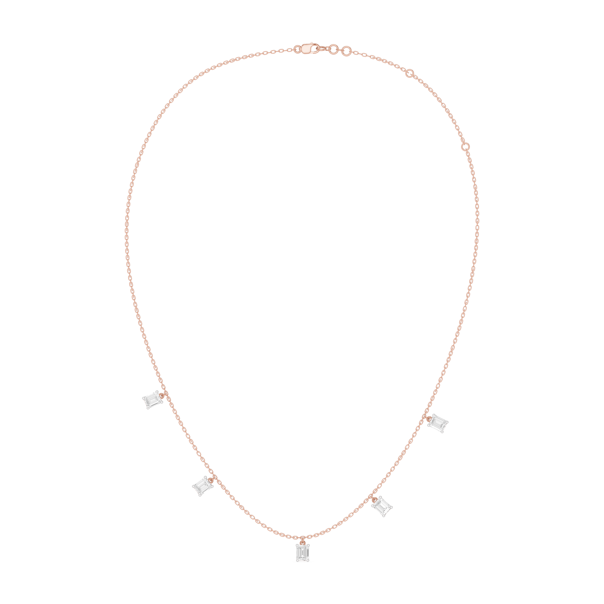 The Orynthé Emerald Diamond Necklace